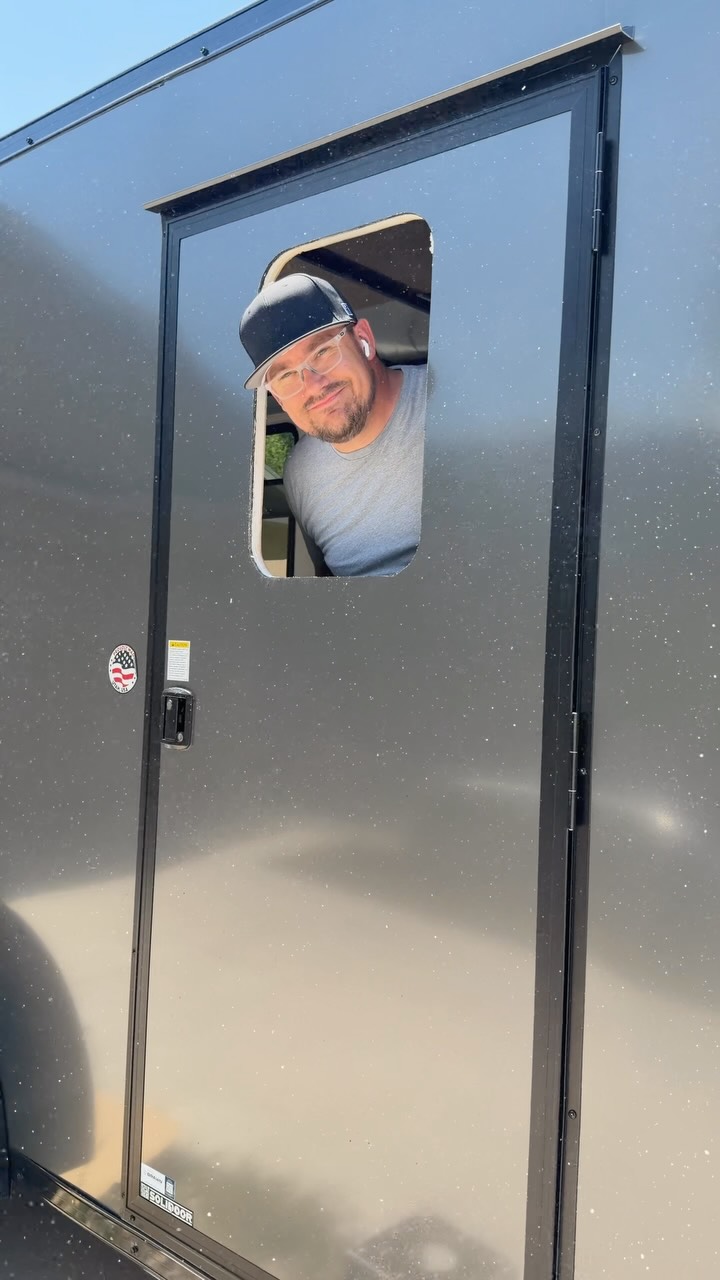 Let there be light! The moto trailer build is still going, and it’s looking great! 
#mototrailer #trailerbuild #dirtbiketrailer
