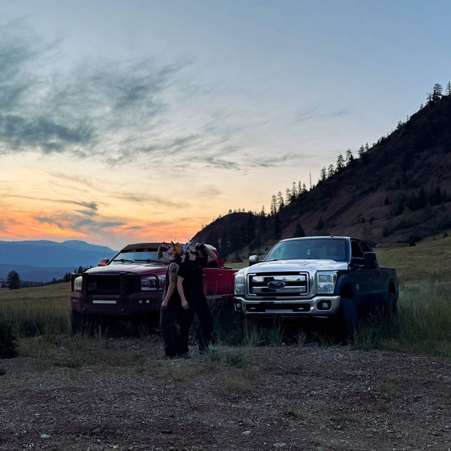 Posted up with the soon to be rowdiest 5.9 on the west