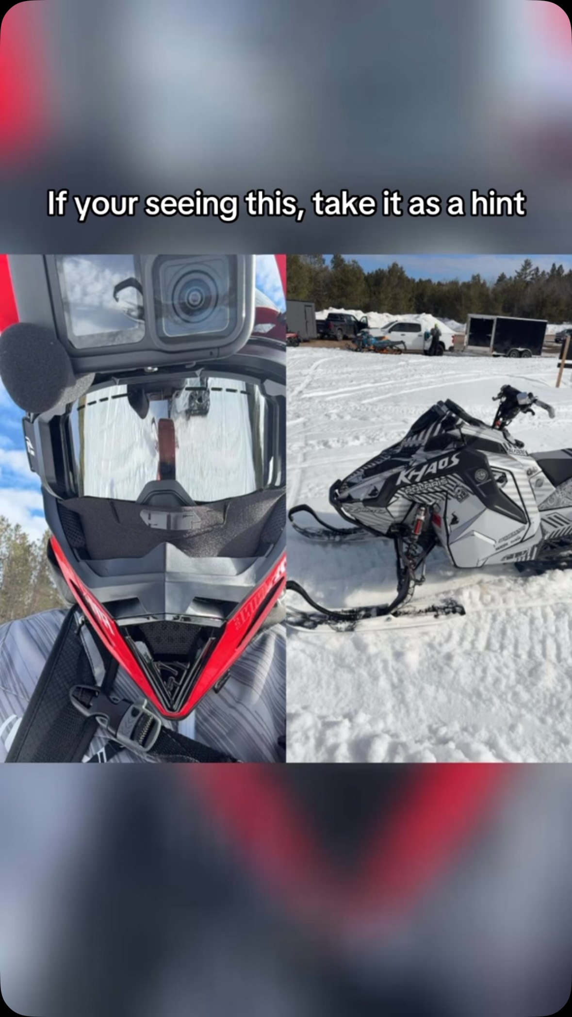 New season ahead of us which means your sleds could use a new set of skis @slydog_skis #slydogskis #winter #polariskhaos #snow #snowmobileseason