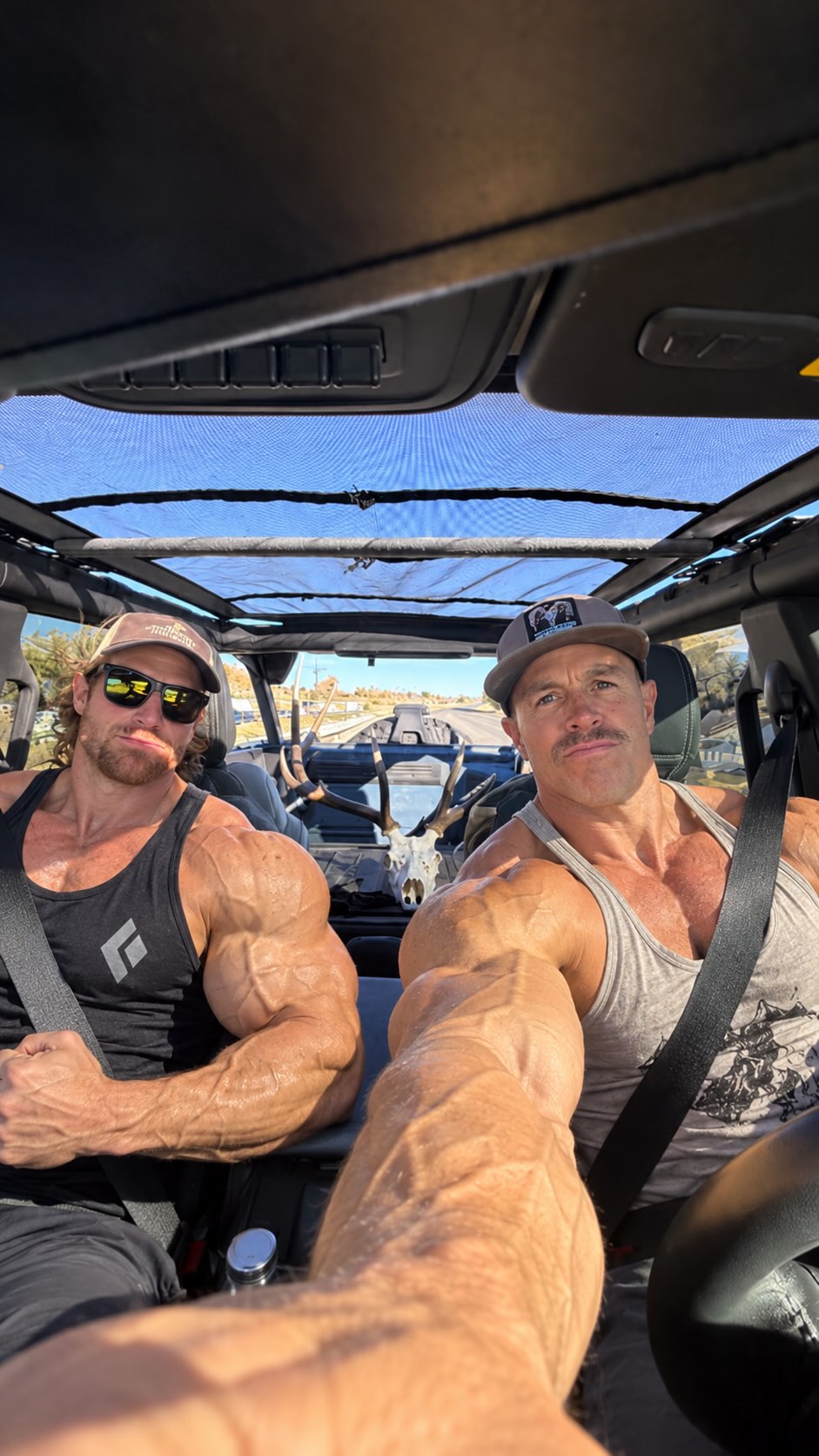 People ask why do you have the top off the Bronco in October. Well it’s always good to be prepared to help your buddies get their elk home. Also psyched to pick up my big horn sheep I found about a year ago. Having the top off the Bronco means you’re always ready and it’s good pre-season training for winter! #teambronco_ambassador #hunting #letsgo