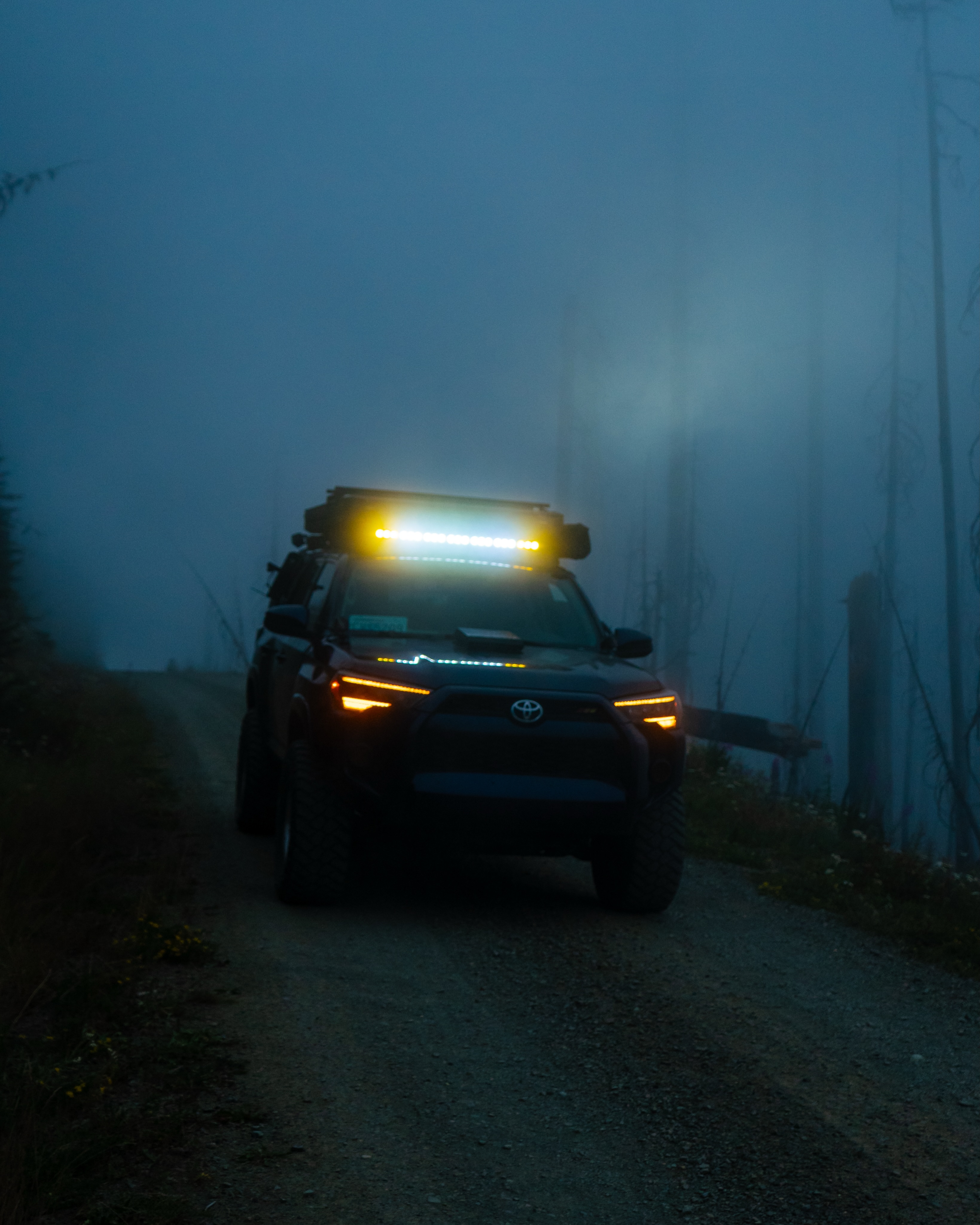 As the fog rolls in…. #washington #moody