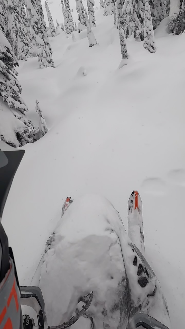 175 problems. You know it’s deep when you cannot pull the first line on a 175”. Equipment: Alford 175 Expert @skidoo turbo - @tempestoptics so I can see shit. - Ski-Doo BC series gear to stay dry. @backcountryaccess to stay safe. #thatskidoofeeling #skidoo