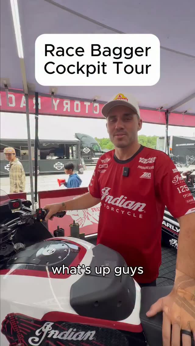 Ever wonder what a factory race bagger looks like from the rider's perspective?

Hayden Gillim #69 breaks down the cockpit of his Indian Challenger.

J&P Cycles, Motul USA, Vance & Hines Motorsports, Progressive MC

#indianmotorcycle #poweredbyprogressive