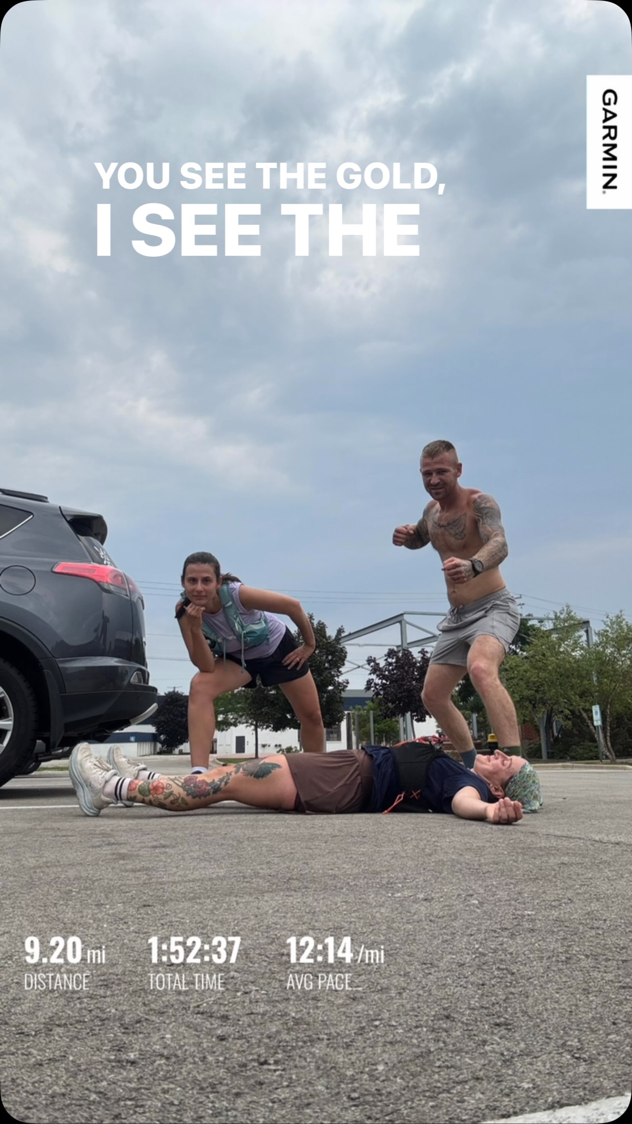 Sharing miles, pushing each other 🤘🏻 life is great 👊🏻 get out and be active yall 🚀 #mounttocoast