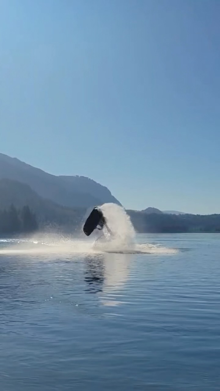 After many years of working towards this I finally have my dream freestyle ski built. Shout out to Tony from @tigercraft for helping make this all happen  @zakmcdonough . Had my first full ride today and instantly felt comfortable and started to try 540s and combos with mixed success. For anyone on the fence about getting a Tigercraft Paragon, pull the trigger, this hull is amazing !