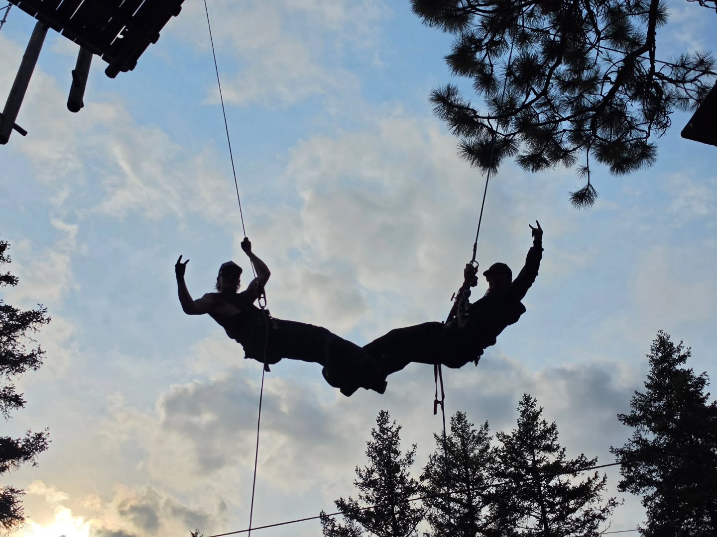 Just hanging about
