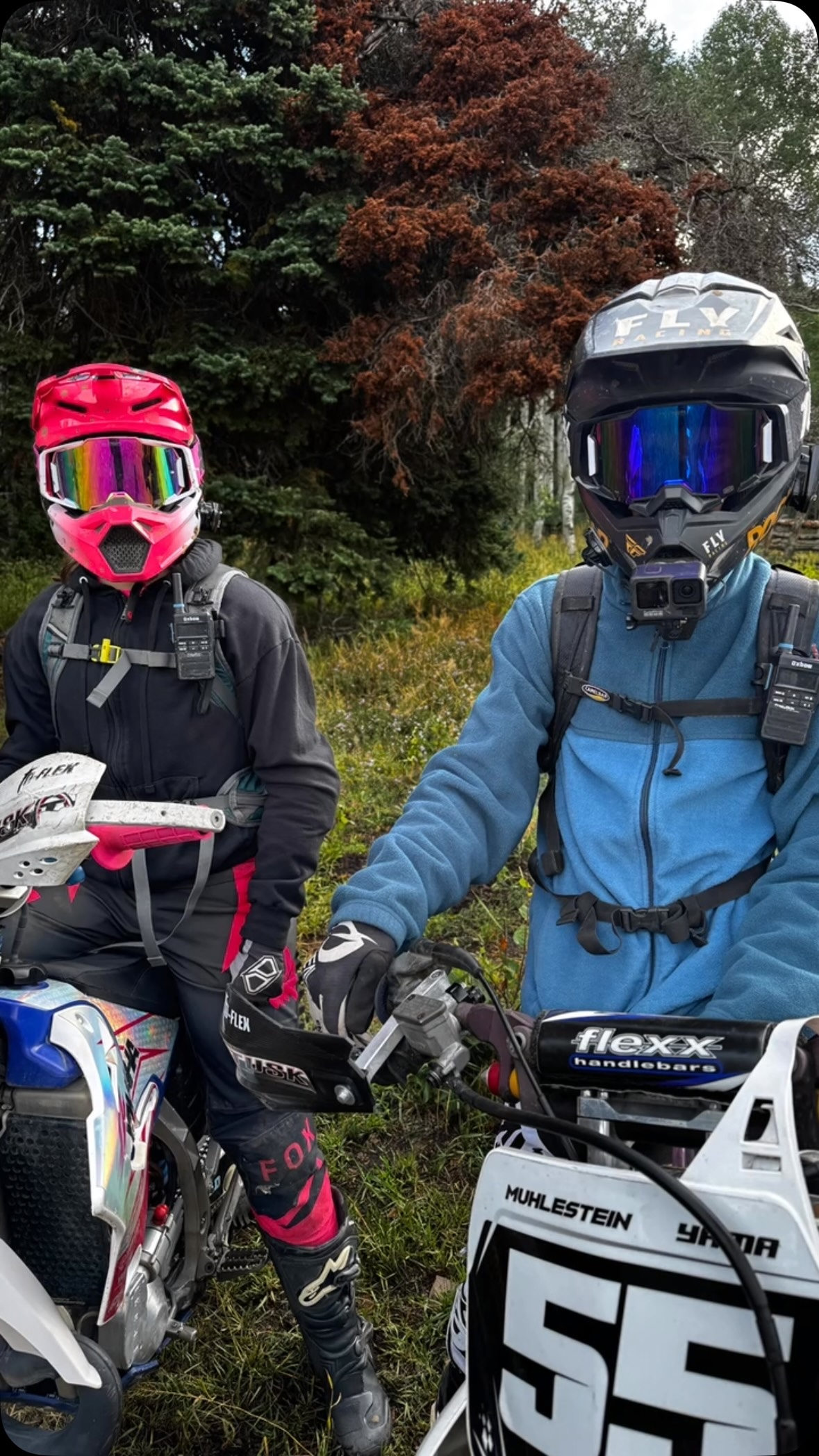 All prepped with our #oxbowgear radios to find the hero dirt! And boy did we find it, had an absolute riot. And we needed the radios! #journeyfarther @oxbowgear #itsherpday
