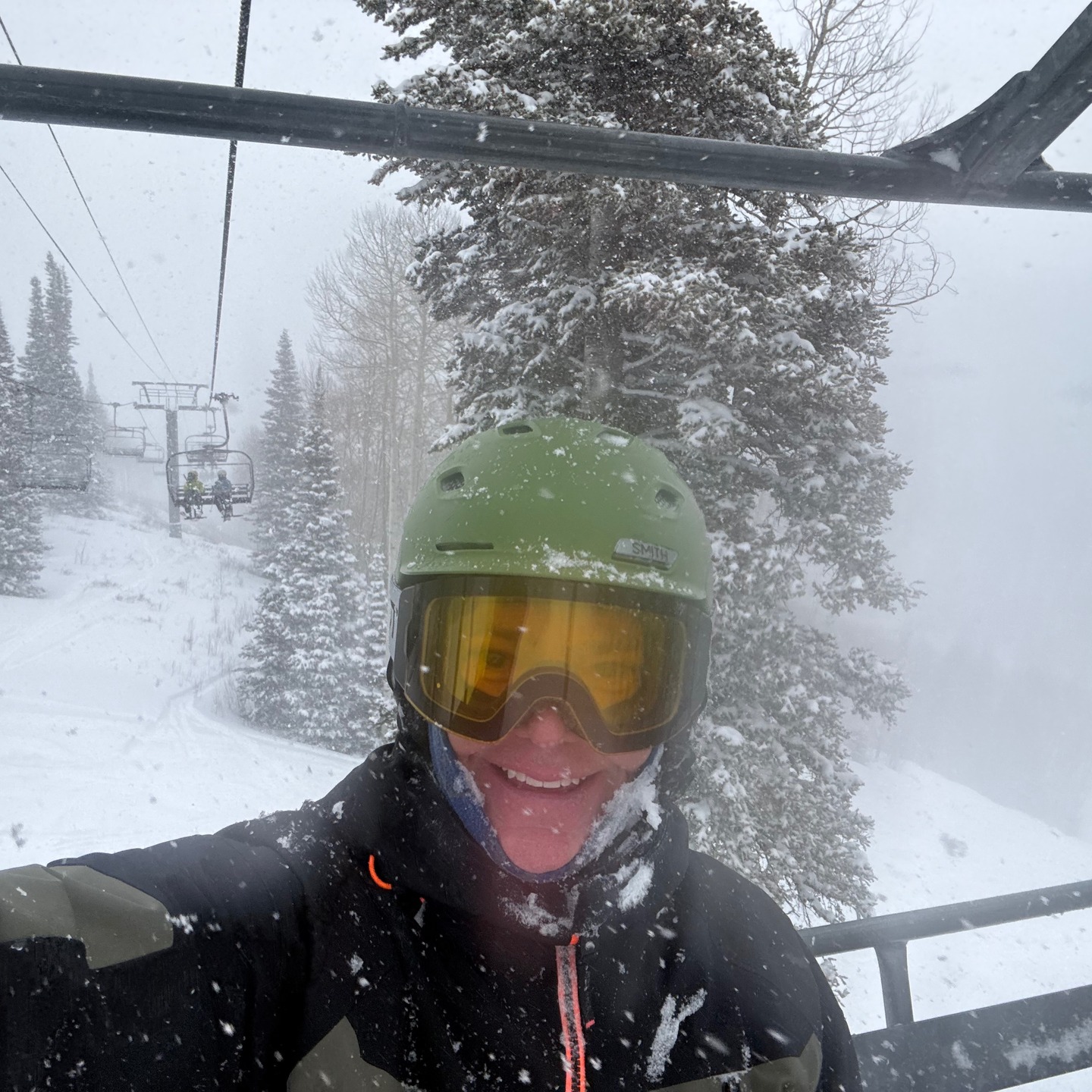 First powder day of the year and first day of the year at Empire #deervalley. #tempestoptics for the win with #fogfreegoggles #heatedgoggles and the perfect low light lens for this great storm ski day. Looks like we may be in a bit of a storm cycle #yeahbuoy
