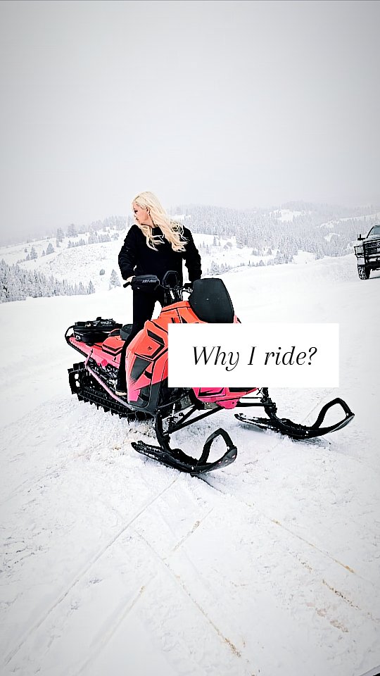 The signs are starting to trickle in.  Cooler temps. Avy class scheduled.  Group chats popping up for winter vacations. And @klim dropping the fall '26 lineup.  My winter soul is starting to stir. ❄️ I get asked all the time Why? Why I ride? This is why. ❄️

Get geared up, and see for yourself.  Link in bio. 
See ya on the mountain! ❄️⛰️

#whyiride #backcountrysnowmobiling
#wintergear #snowmobiling #sledaddict @klim