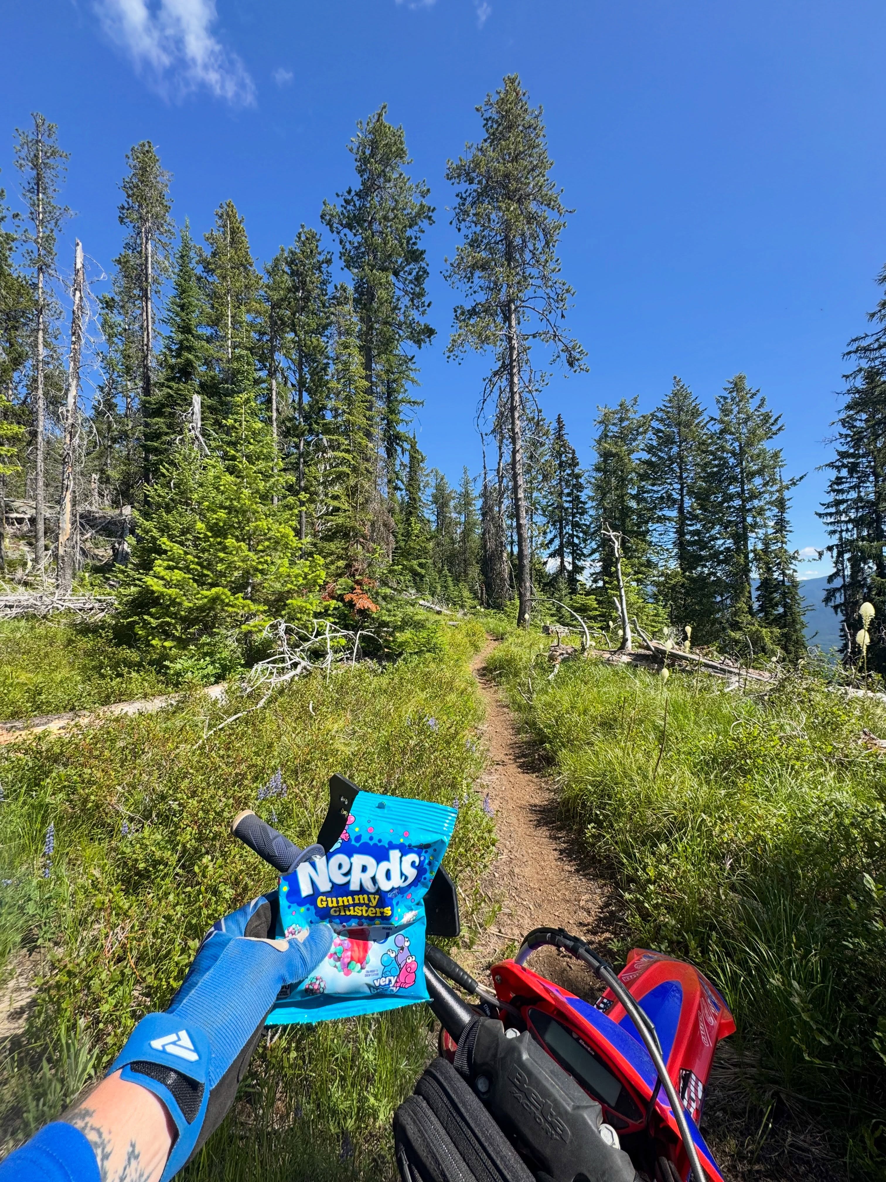 Father’s Day rip was a success, now for a steak dinner 🙌🏼 

@fullyloadedtrucking1 
@noblemachining 
@nerdscandy (pls sponsor me) 
@mtnmotocompany 
@teamevs 
@postfallspowersports