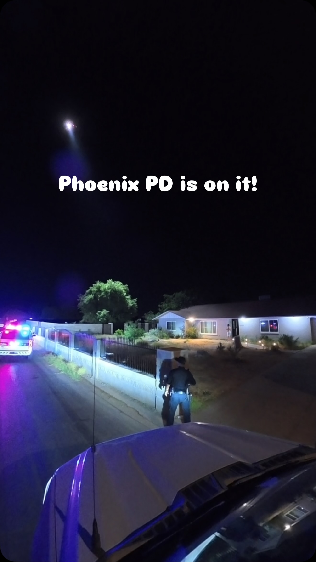 Phoenix police chased this quad for the 3rd time tonight and got tired of him running. So they called in the air unit and chased him down and got him. 

#phoenixpolice #arrested #phoenix