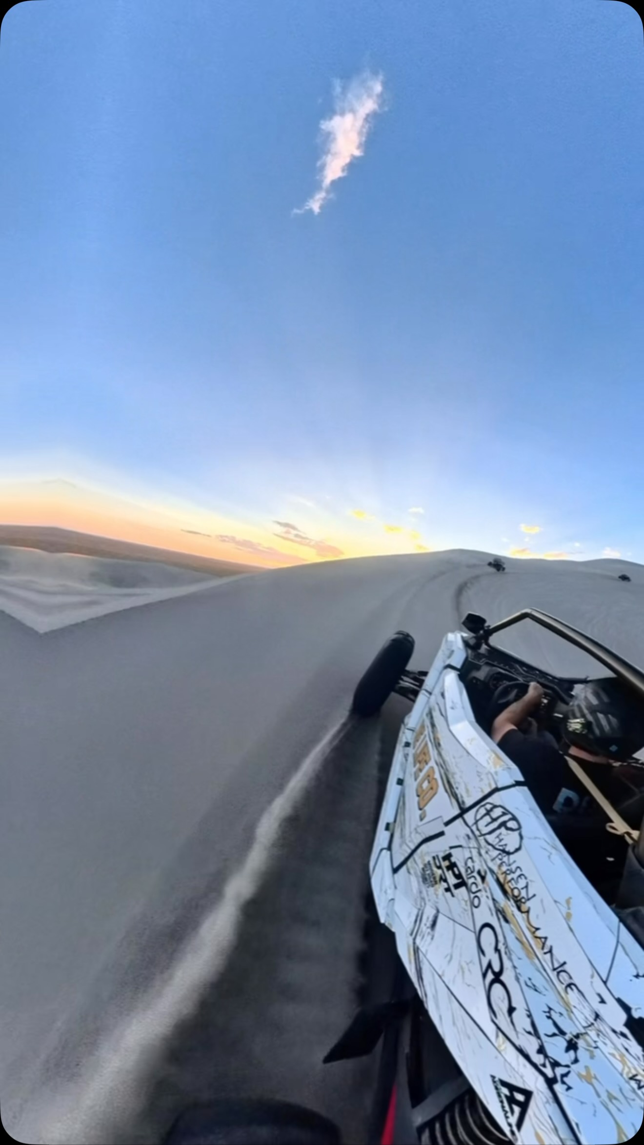 Was able to sneak in a quick evening ride last night. #dunelife #sunset #epic