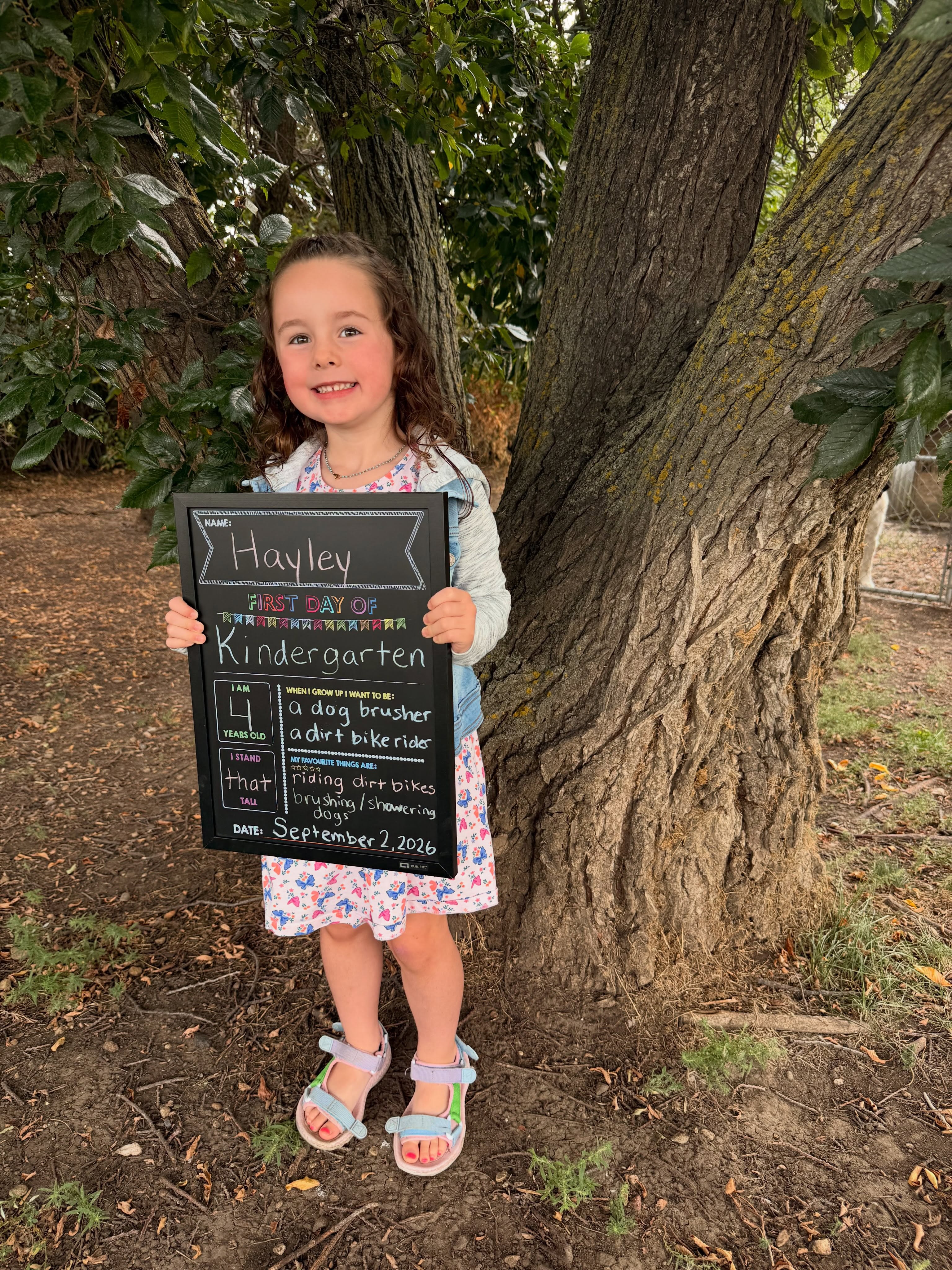 And just like that we are school parents! Scott and I are so excited to see how this girly does and hear about all the people she meets and the things she learns. 🥰