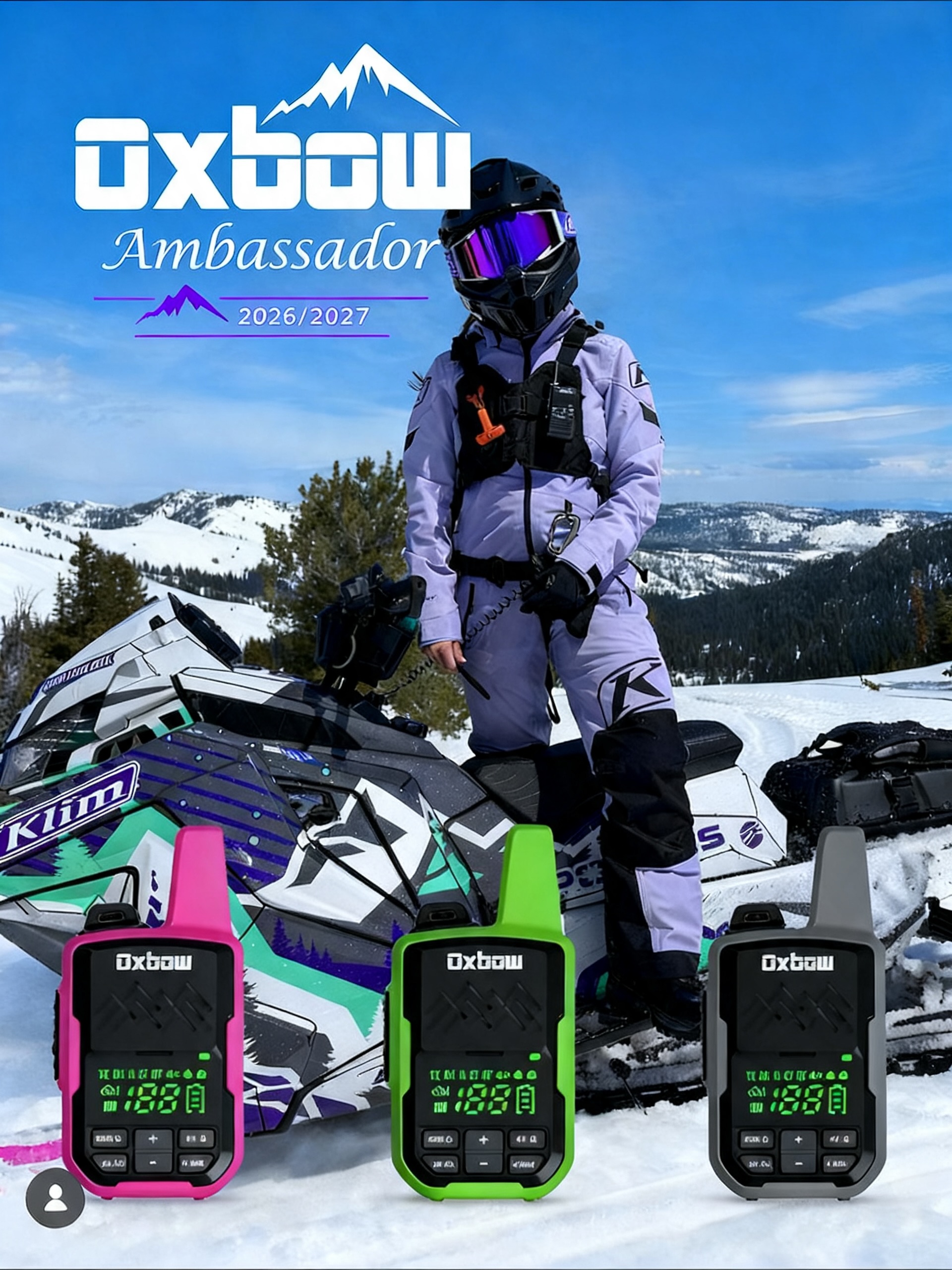 Stoked to officially be back as an Oxbow Ambassador for my second season! 🤘

Here’s to another great season representing an amazing company that I trust to keep our riding group connected during our rides, light the way on those dark nights, and provide incredible support to all of us athletes.

I’m grateful to be part of the Oxbow family, and I’m ready to make this season one to remember! 🔥

Looking to upgrade your setup? Get your new 3.0 Radio ordered today and stay connected on the ride.

👉 Use the link in my bio to get 10% off your order!

Let’s ride! 🏔️⚡️
#JourneyFarther #OxbowAmbassador #OxbowGear #RideConnected @oxbowgear