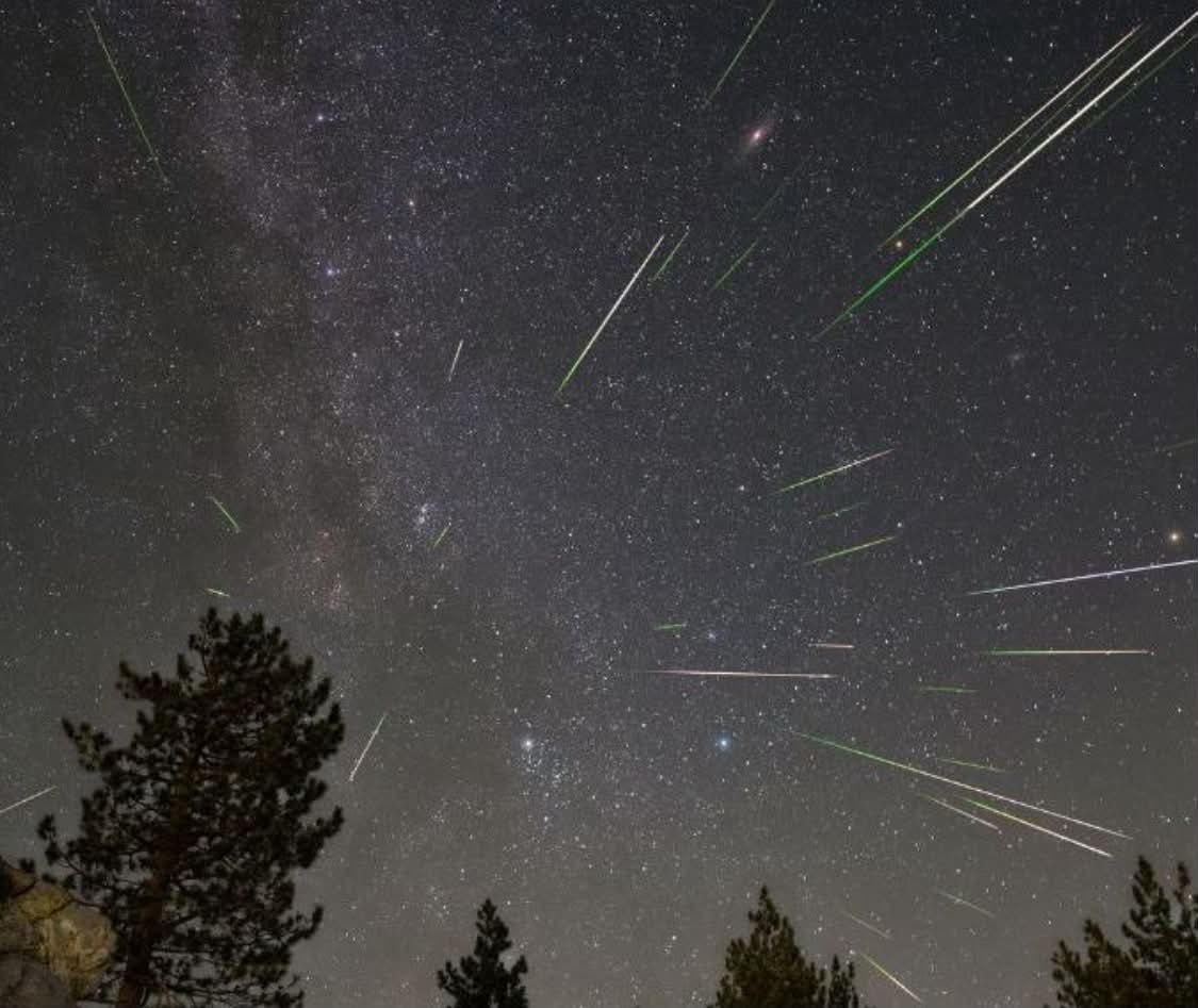 Who is watching this amazing show of meteor showers? Pic for attention. 
My sky is cloudy. Let’s see your shots and where you’re from!