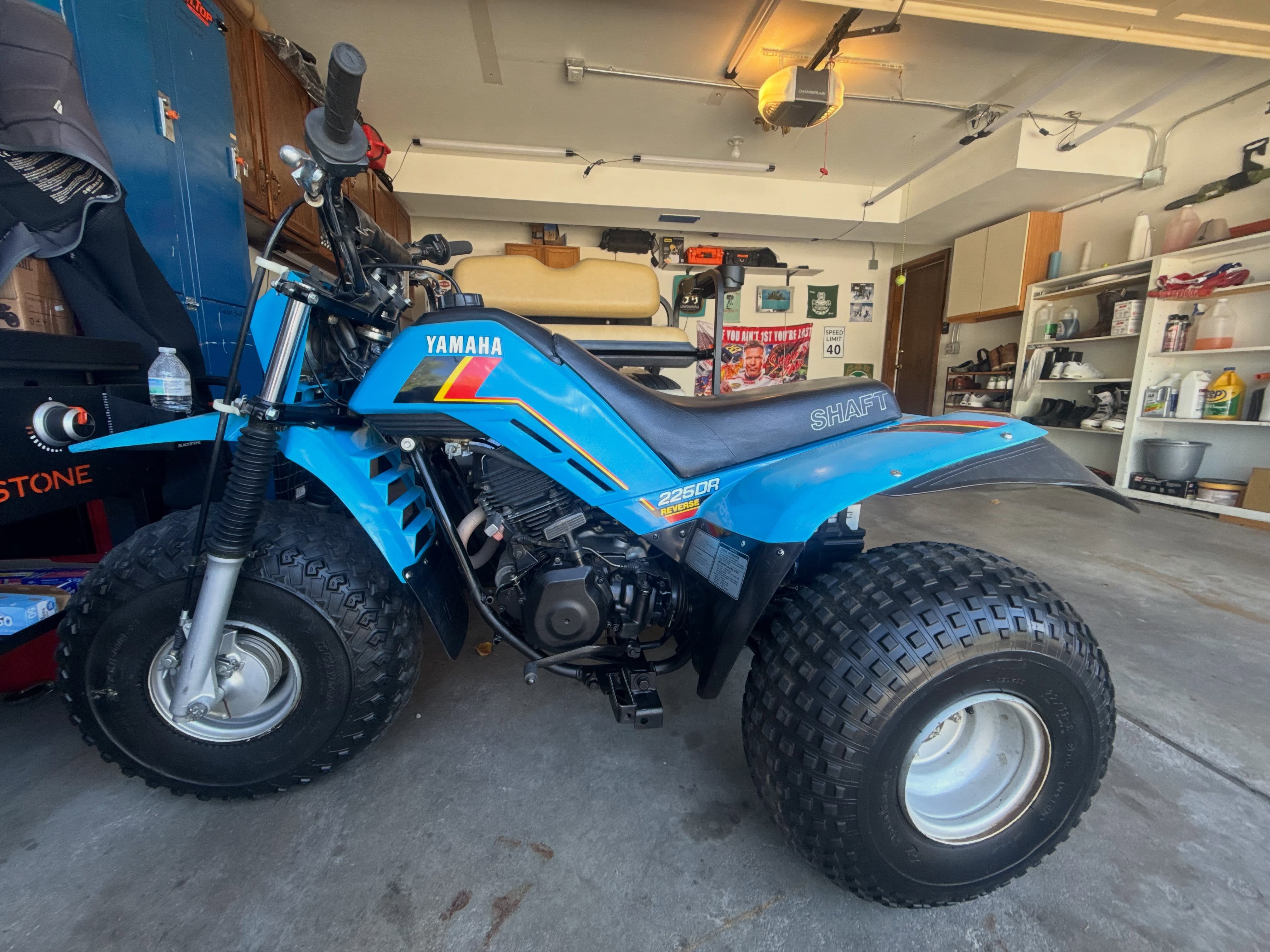 Last week @jordyn_kroening surprised me with literally THE BEST anniversary gift a guy could ever ask for! 1985 225DR in AMAZING shape! Words can’t describe the feeling of being able to re-live my childhood every time I ride Trike Tyson! From the bottom of my heart, thank you SO MUCH for the gift that may be impossible to top! Love you, and thank you again SO much for the amazing grift, Jordyn!!!