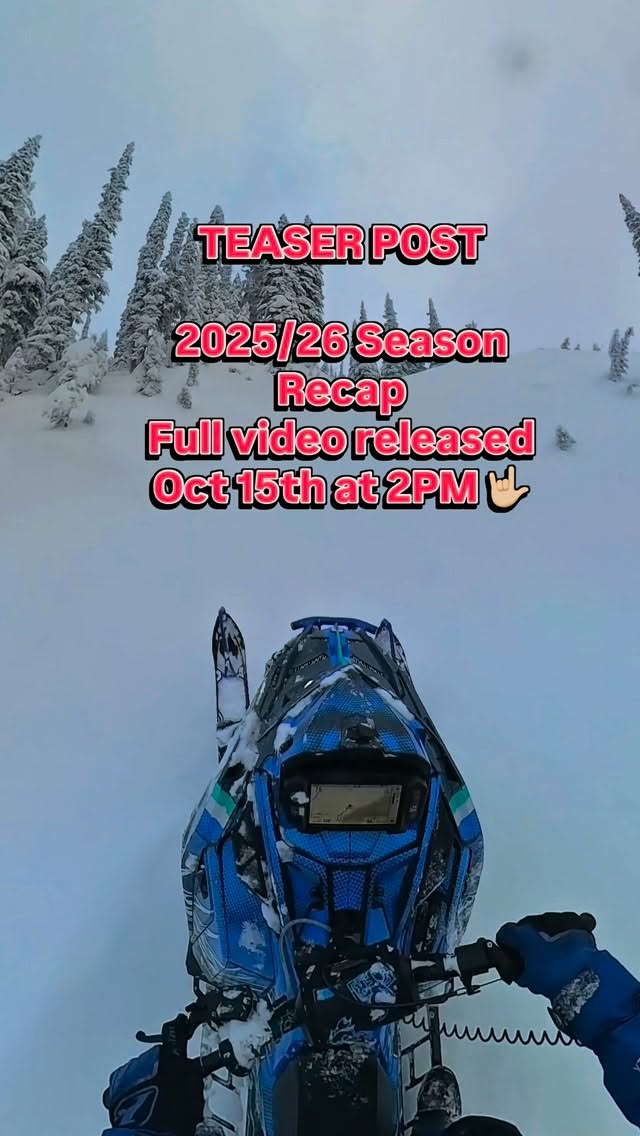 So, I’ve been a little behind… But!!!

Here’s a teaser for my 2025/26 season recap!!! 😮‍💨

I’ve been SO excited to share my adventures with you, and I feel like this sums up my season last year! 

If you enjoyed this, stay tuned tomorrow for the full video, I’m really excited to share the whole thing with you all!!! 

Really excited to be an ambassador with some amazing brands for the upcoming season too! 2026/27 season is going to be one for the books 😎
@cycleworks_edmonton
@bwcpowersports_
@klim
@arcticfxgraphics
@oxbowgear 
@theactionsportsclub 
@gluetread