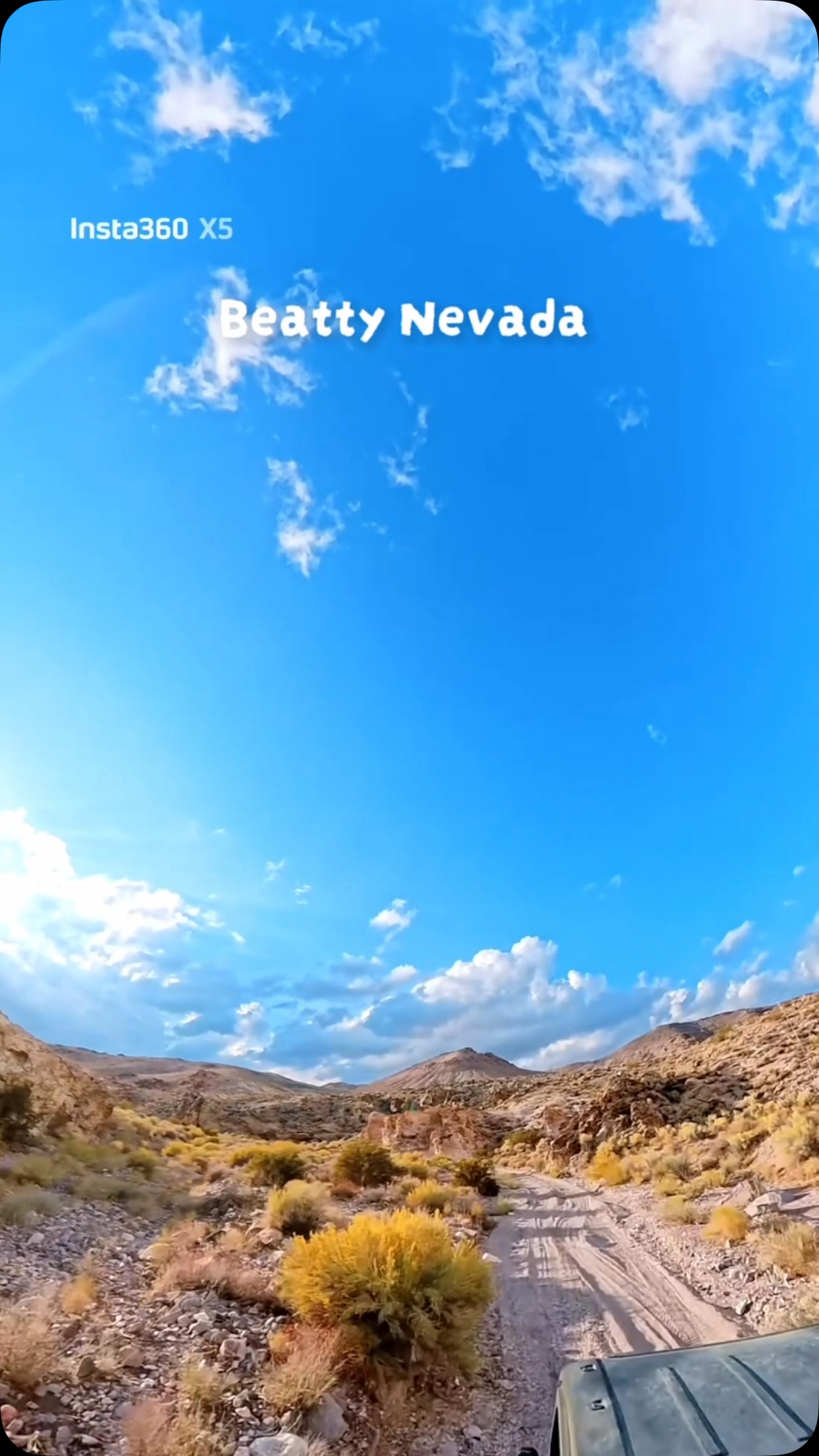 Teaser video for Pahrump to Beatty Golden grit event coming up in December
