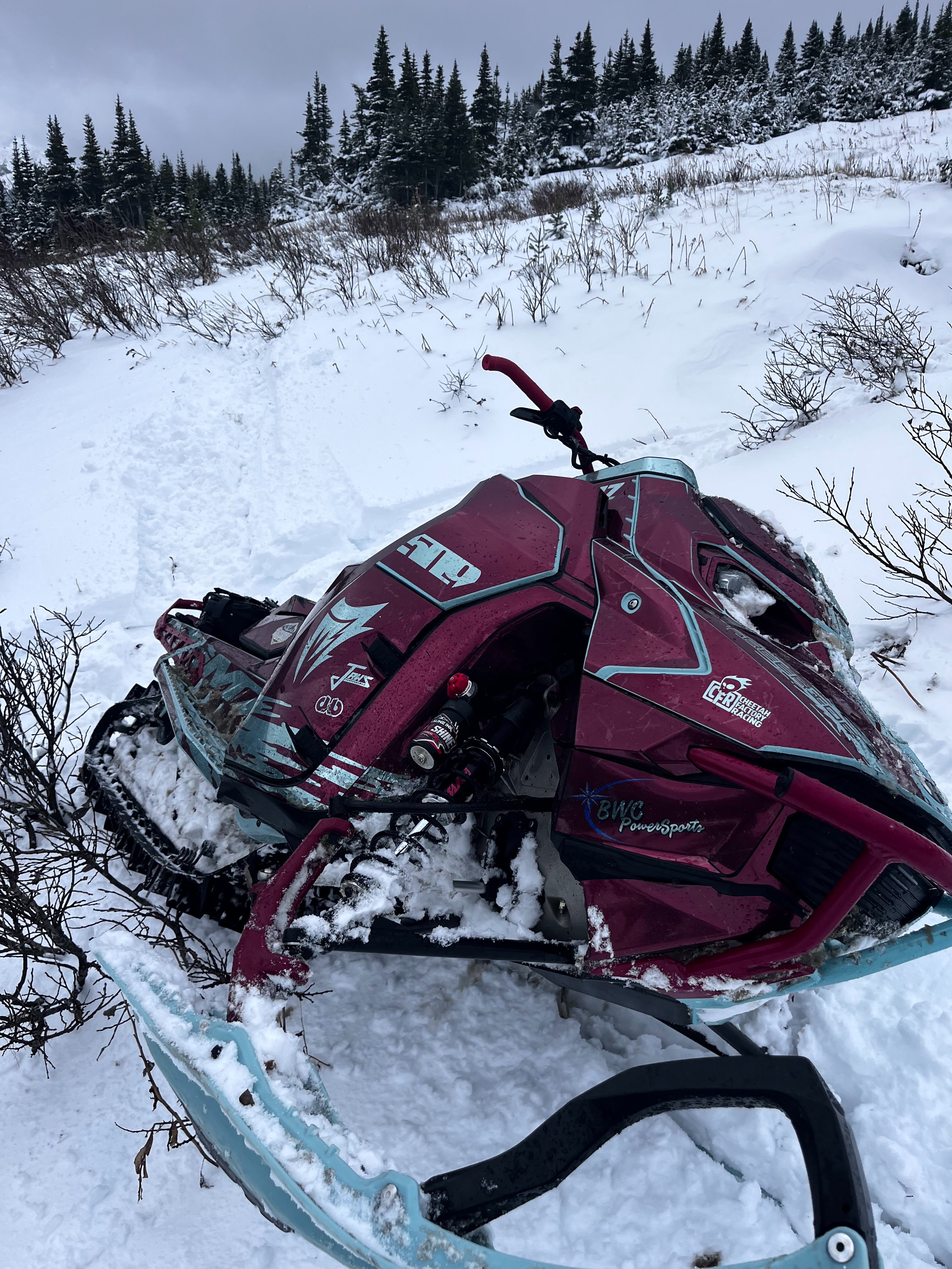 Definitely a weekend for the books! Went to the @albertapowersportshow and got to compete in the @adrenalineinkwraps show and shine. And then got to take the freeride for a ride in the mountains! Super stoked I got to do it and will be back next year!
