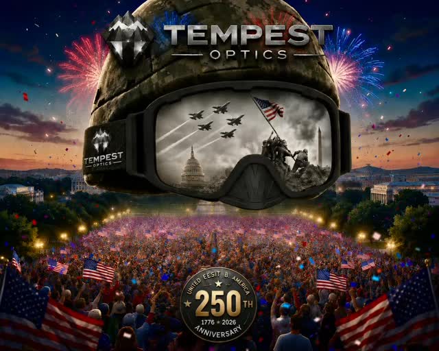 Happy 250th Anniversary America! @tempestoptics