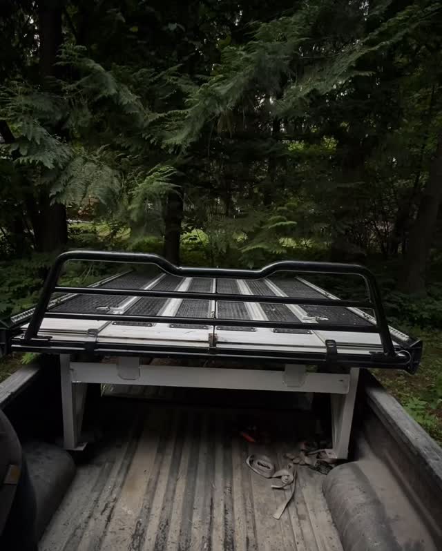 “We need the truck bed for camping this weekend” 
ok… 😅💪🤘

#faroundandfindout #wherethereisawill #tillnextseason