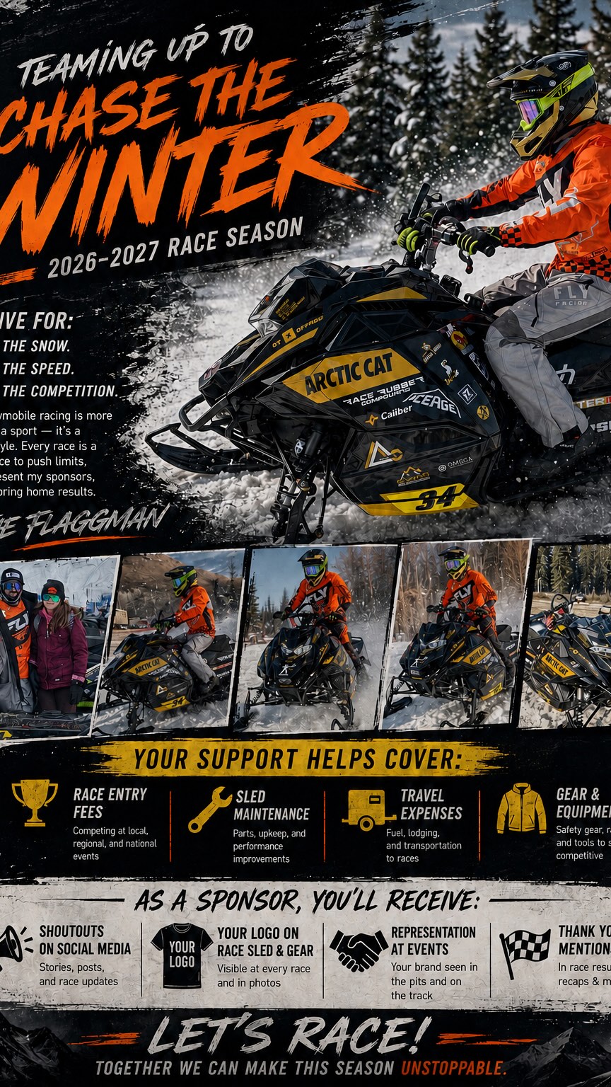 September’26 has been quite the month…. We appreciate everyone that has been there for us and with us!!! 🏁🏁#thelawrences #theflaggmans #theflaggman