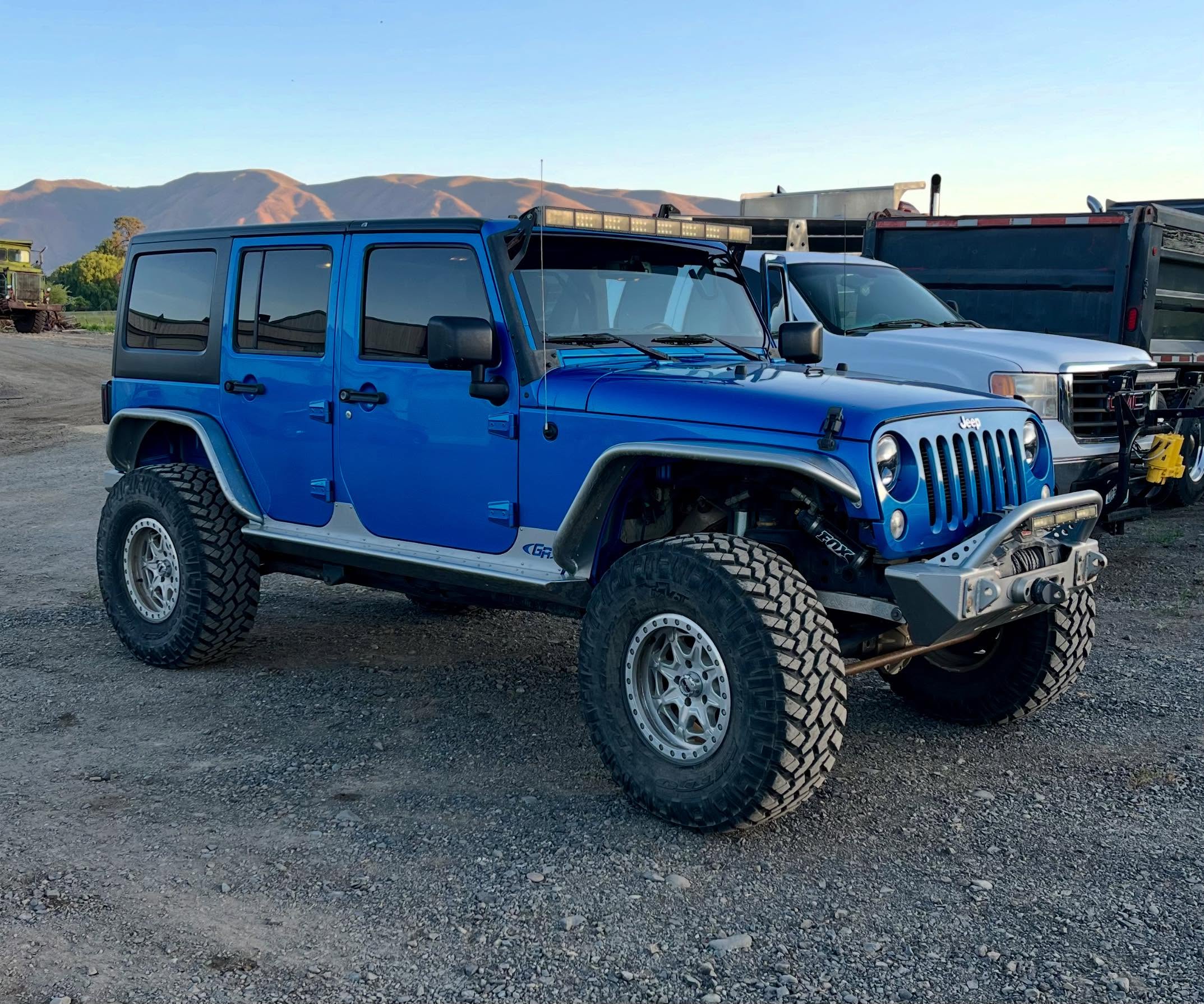 Never thought I would be driving a jeep ;) but here we go