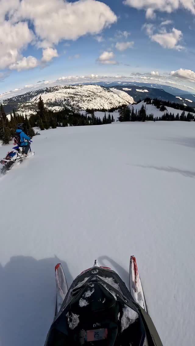 Went back into the vault for this clip of a perfect finish to a day with @morrison_kolten. Luckily@his snow bike phase didn’t last to long! Ha ha