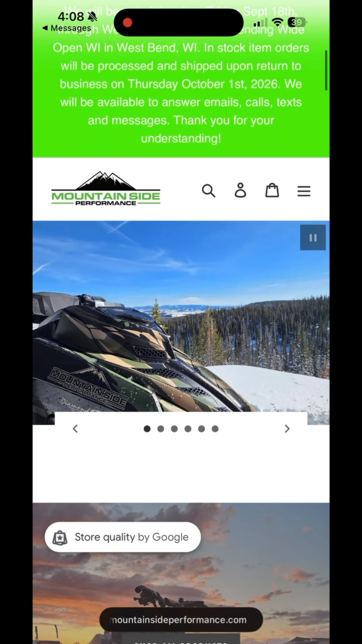 Your sled is begging you for some upgrades before the flakes start flying, head on over to @mountainsideperformance for all your essential needs this season. Or click the link in my bio it’ll take you right to all the goods.