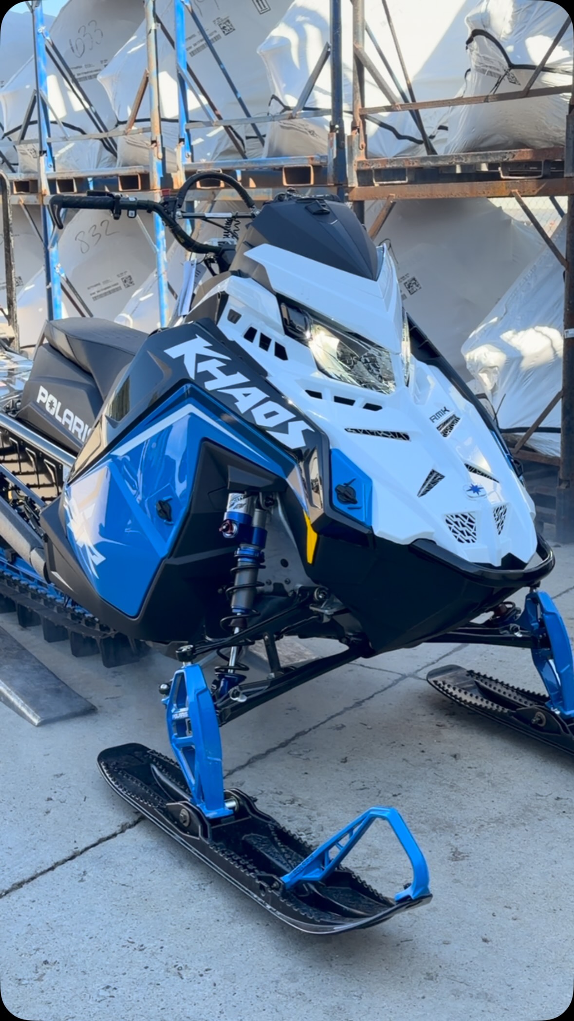New sled getting set up! It’s almost go time! One of my favorite times of the year! It’s like early Christmas! Time to get all my aftermarket parts ordered up  @klim @arcticfxgraphics @oxbowgear @startinglineproducts @polarissnow @actionmotorsports_nd @superiormarineandpowersports  #klimambassador #oxbowathlete #arcticfxambassador #letsride #polarisengineeredlubricants
