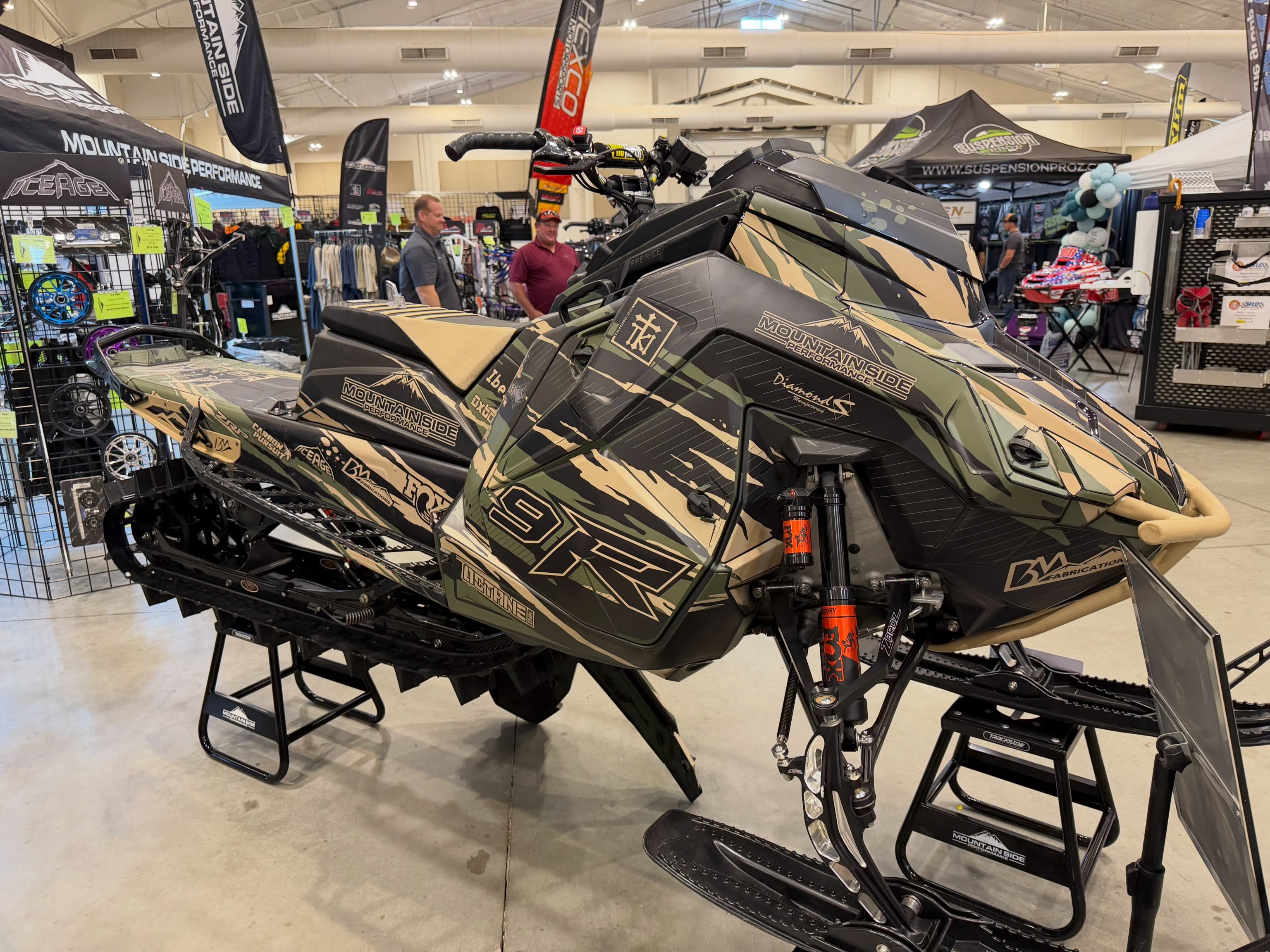 Great catching up with the crew at @mountainsideperformance yesterday! Unbeatable customer service as always. 🛠️. Gibby scored some @backwoodsbmp bumpers and a @3d_logik ribcage for the setup. We also had to take a close look at their insane Polaris RMK 9R “Blown Wages” build. 🤯🔥The stoke level for this coming season is officially at 100%! Who else stopped by @wideopenwisconsin this past weekend? Drop a comment below! 👇🏼. ———
#BoosterFilms #MountainsidePerformance #BackwoodsBMP #3DLogik #Polaris PolarisRMK RMK9R BlownWages WideOpenWisconsin SledLife Snowmobile SledSeason Braap WinterIsComing Snowmobiling