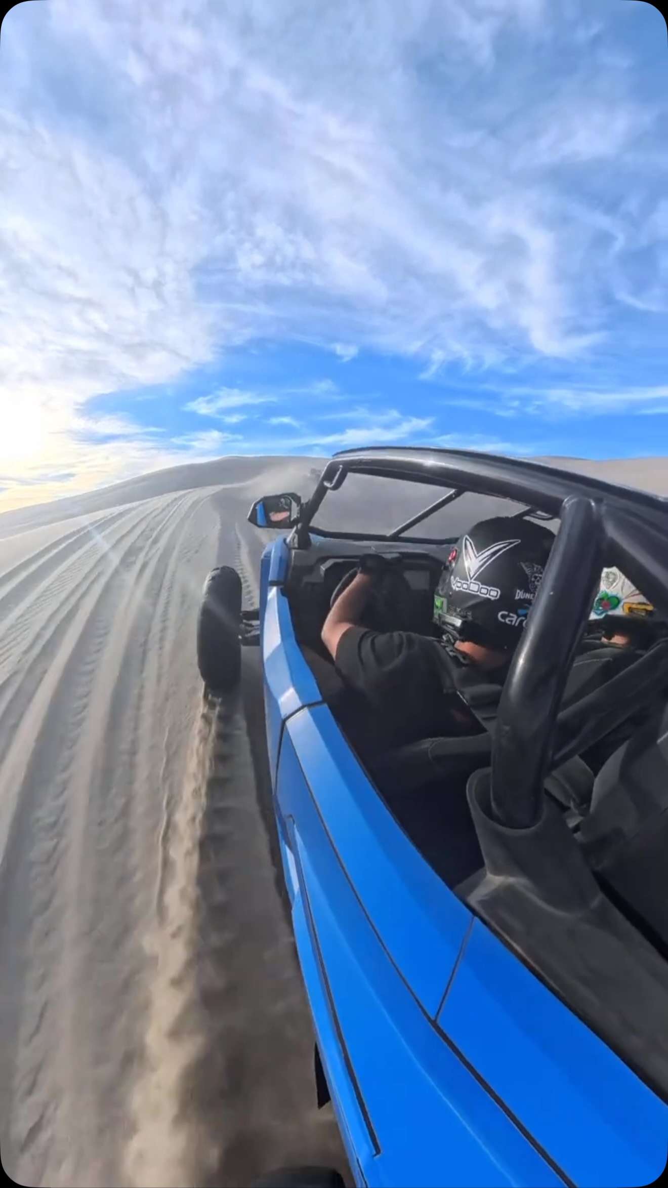 Surfing Dunes! One of a kind feeling #friendship #dunes #rzr #sendit