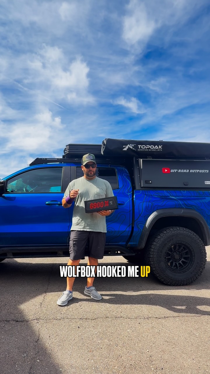 ‼️Special Announcement ‼️ I’m Going to be at Trail Heroevent with @wolfbox_official and running Top of the world in Sand Hollow! 🤙🏼 Come say hi and check out the G900 TriPro 🔥🔥🔥 #wolfboxhero #chevycoloradozr2 #offroad #sandhollow