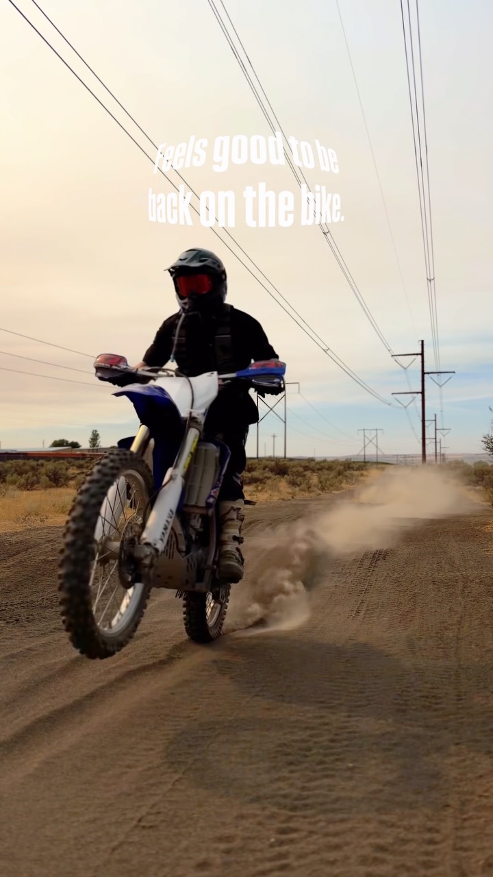 Get back on the bike. 🤙