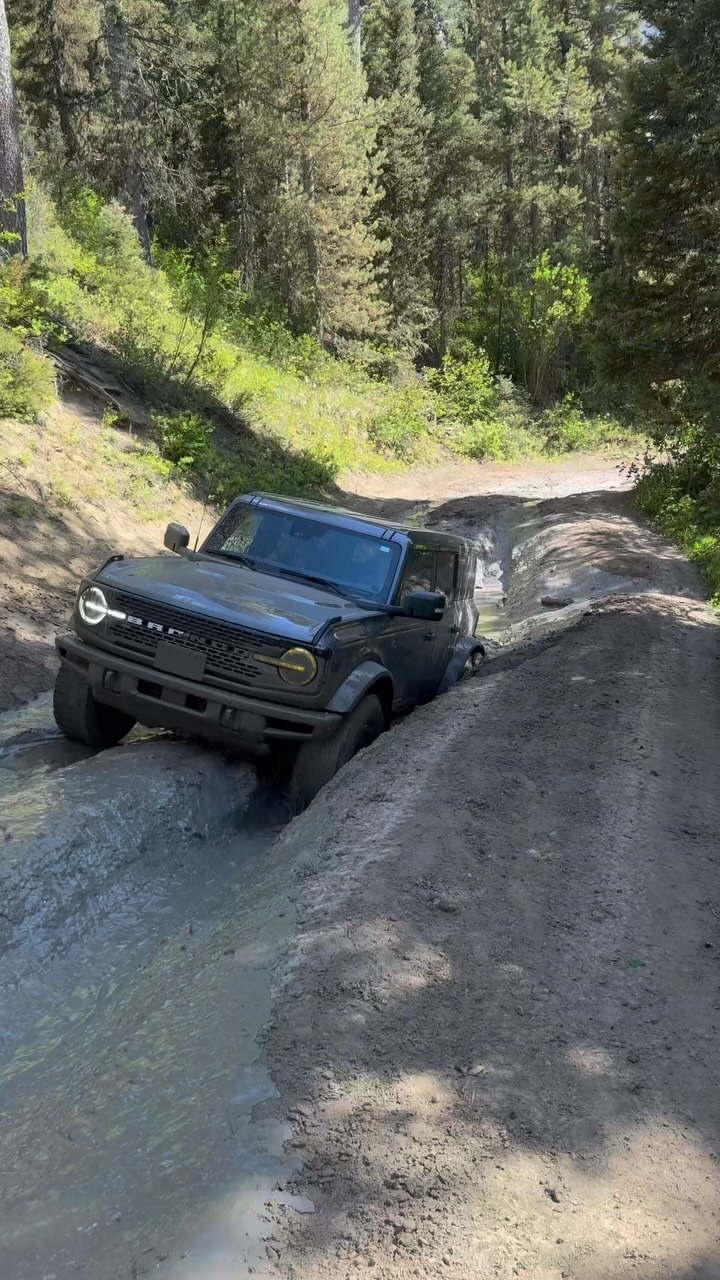 Just a casual afternoon exploring in the @fordbronco that’s truly “Built Wild” @ford @fordracing
