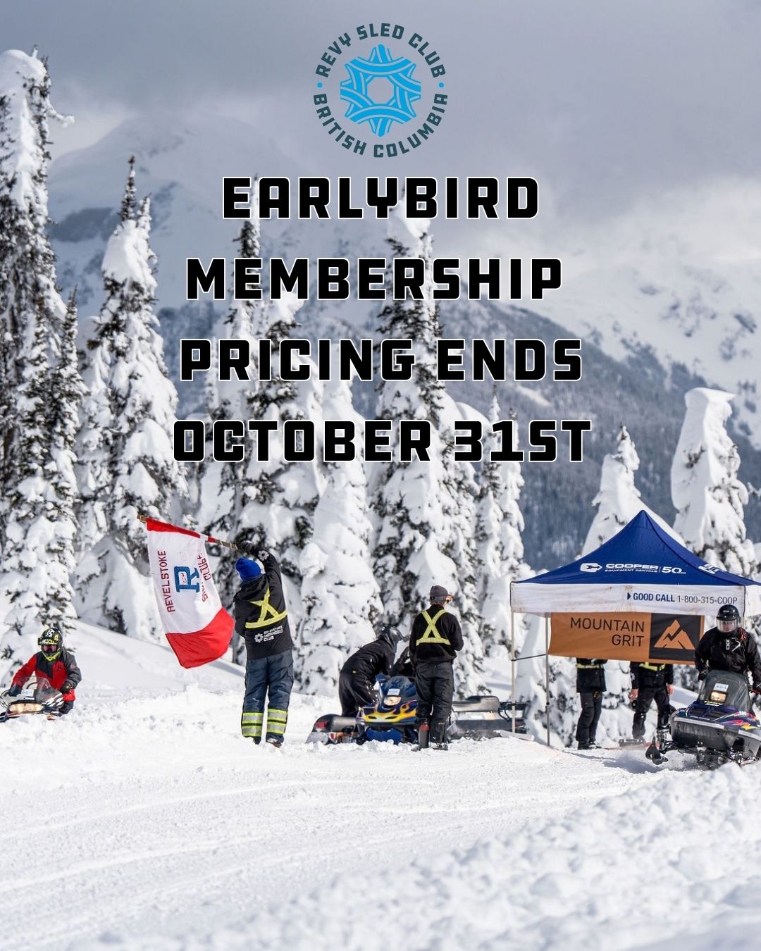 Here's your gentle reminder that Earlybird membership pricing ends October 31st.
To secure the early rate before prices increase to the regular price for the season: 

Buy online now via the link in our bio or visit our booth at the Alberta Sled Show in two weeks to purchase in person (and say hello!)

Memberships are available now at sledrevelstoke.com

📸 @cameronhrussell