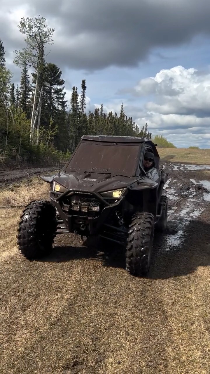 Tryin out my new RZR Pro XP Turbo #polaris #boost #alaska #mudding #turbo