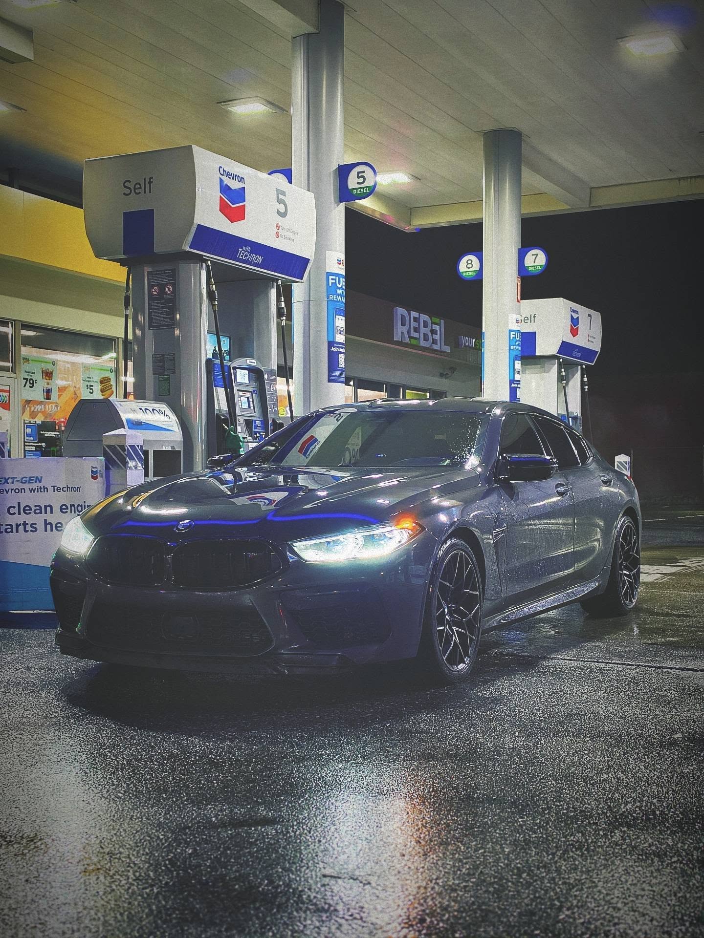 📸😎😍 Just a 4am photo shoot #bmw #m8 #m8competition #alaska