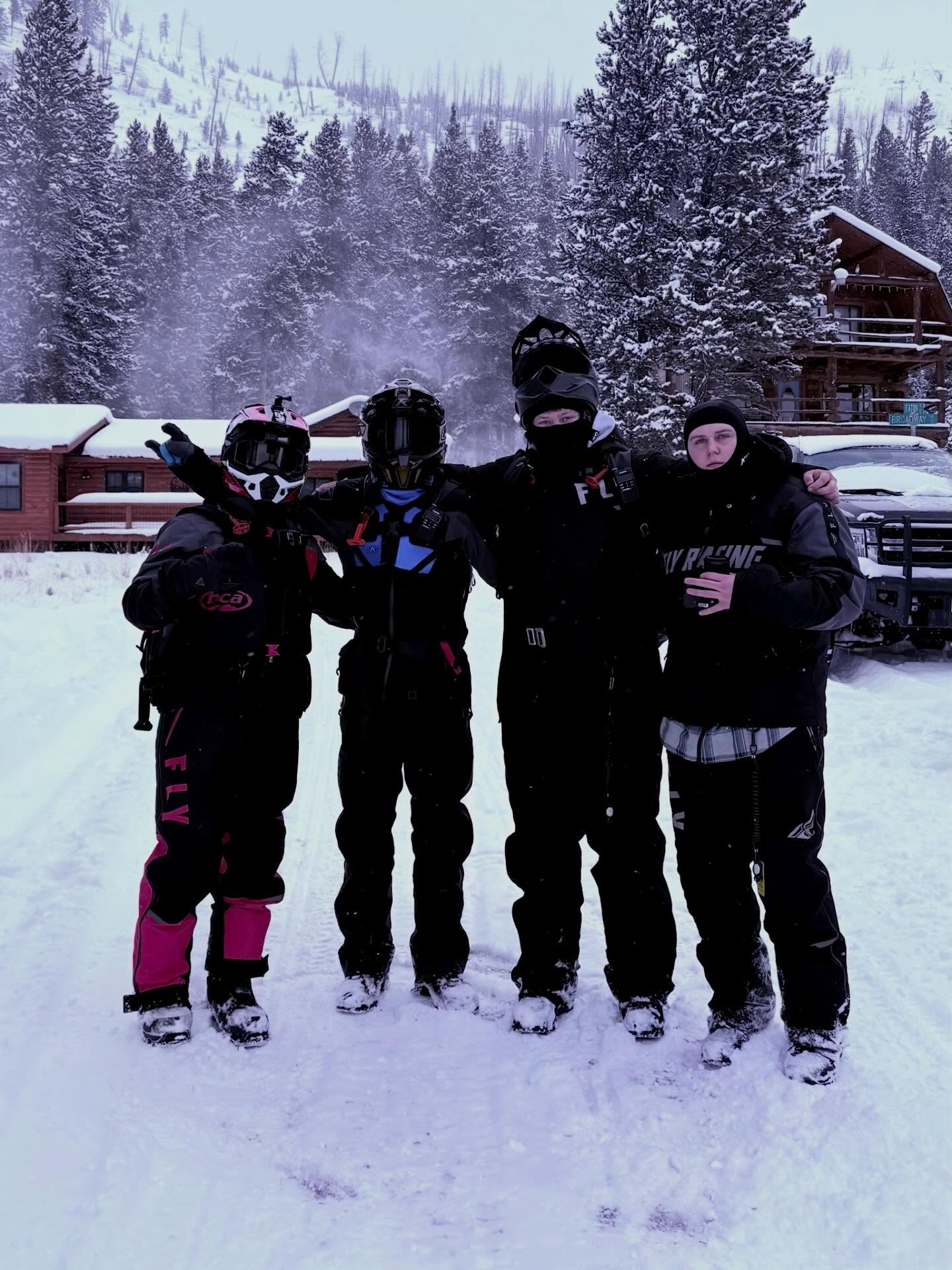 The worst winter in history has to go down as probably my best, snow wasn’t there but All the amazing people I rode with and met were, and that’s why this season will be so memorable! I’d like to thank my riding buddies, my sponsors, and most of all my amazing parents who made this season possible and so fun! This is only the beginning to an amazing Journey and I cannot wait for next season to come!!!