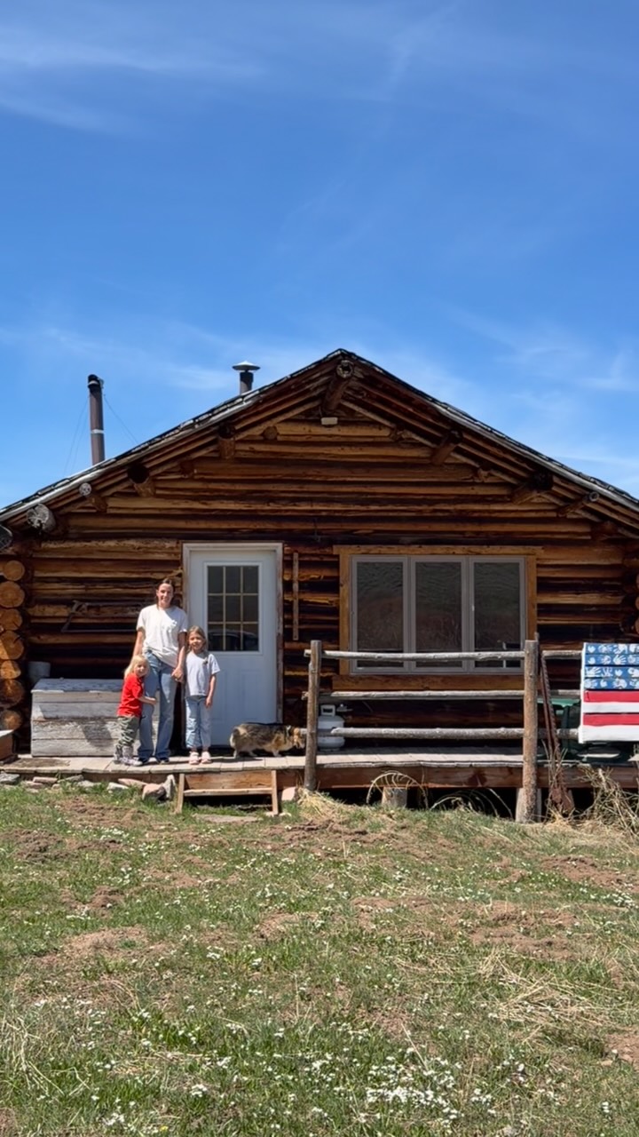 My grandpa built this cabin, and it’s been a pretty special place for our family ever since. A million memories have been made there over the years, and now our kids are making their own.

The fire is getting way too close, and we’re just praying it survives to make many more!
