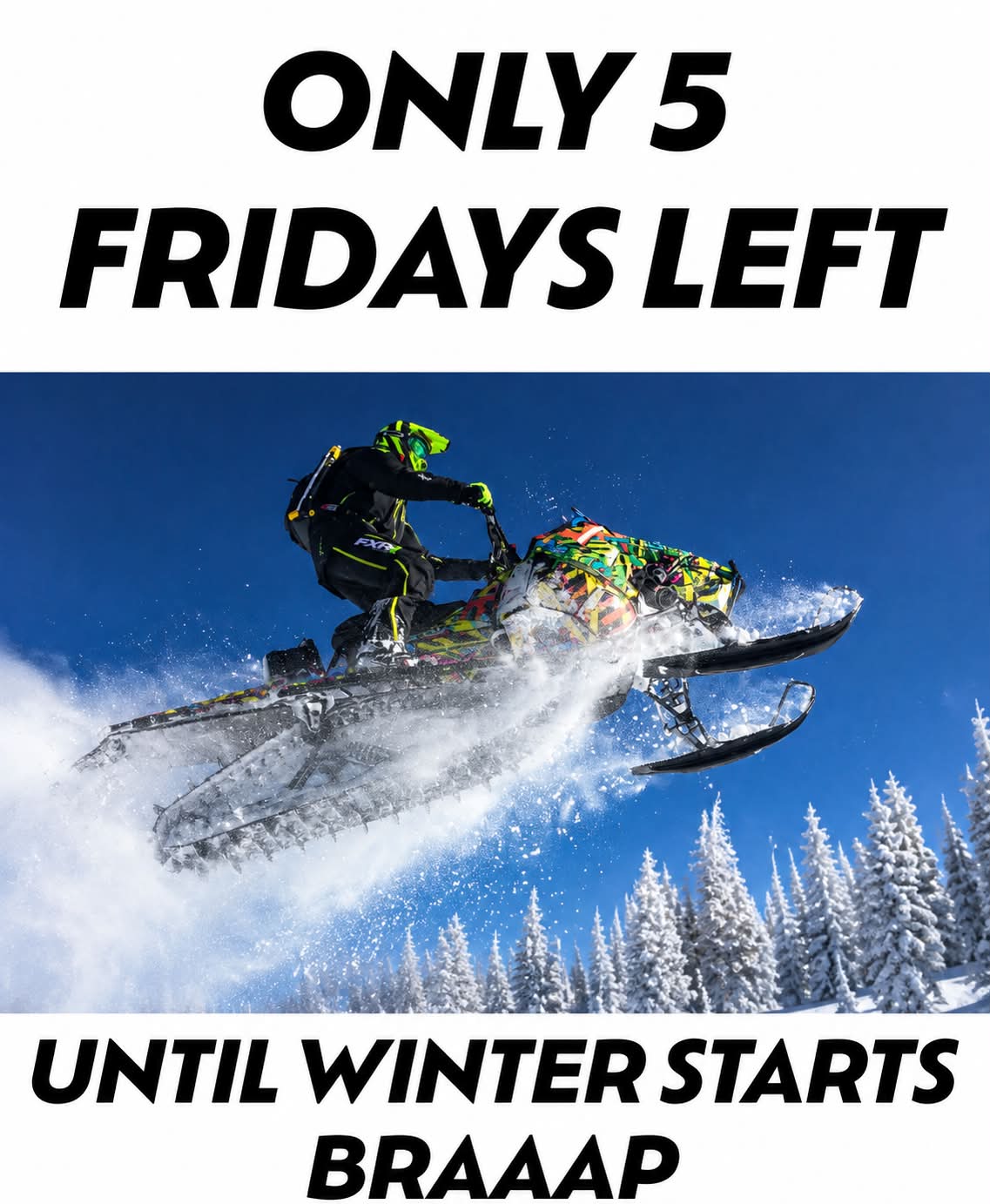 🤓🤓

B&M Fabrications
Silber Turbos
Mountain Side Performance
Mountain Grit
Northway Sports
Polaris Snowmobiles