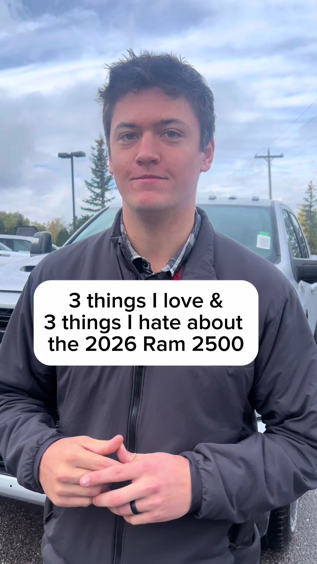 3 things I like and don’t like about the 2026 Ram 2500 — Brutal honesty from a salesman #carsales #salesman #isellcars #dealership #car 
