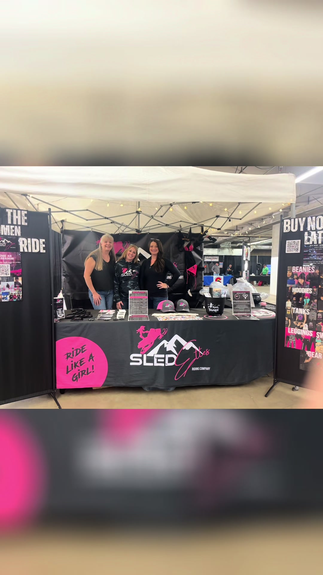 What an unforgettable weekend at the Colorado SnoMo Expo!  I can’t even put into words how incredible it felt to showcase Sledettes Riding Company at one of the biggest snowmobiling events of the year. Driving into that building, setting up my booth, seeing all the gear, the lights, the vendors, and then watching so many familiar faces stop by, it all hit me. This dream is becoming something unreal. A huge thank you to everyone who made this possible, from those who helped me set up and kept things running smoothly at the booth, to the riders who stopped by to chat, share stories, and grab a flyer or QR code. You’re the reason Sledettes exists. Every woman who came by, introduced herself, and said, “I already follow you!” or “I’m signing up for one of your rides!” made my entire weekend. I cannot wait to ride with all of you! It was so inspiring meeting so many incredible women who love this sport and seeing how excited everyone is for our upcoming ladies’ rides, retreats, clinics, and avalanche courses. That connection, that shared passion for snow, machines, and mountain life, is exactly what this community is built on. Being part of something this big in the snowmobiling world was surreal. I got to network with amazing riders, make new friends, my booth was right next to Matt Enntz and his awesome family, who were so kind and genuine. Watching Rory network with his daughters was such a full-circle moment. These are the experiences that remind me why I do what I do. To everyone who came by, supported the mission, shared a laugh, grabbed a hoodie, or just stopped to say hi, thank you from the bottom of my heart. None of this would be possible without you. This community is truly something special, people coming together to support one another, to lift up the next generation of riders, and to celebrate the sport we all love. Here’s to another amazing season ahead. Let’s make this winter one to remember!  A very special thank you to these amazing people Shelly Rose  Tuukka Flanders Mark Button JeTaun Brown Tally Liah Maree Zakk Michael Linville Autumn Linville Monica Tejeiro Brandon Alan for putting on such a kick ass event Sammie Corrick for the flowers ❤️ Rory Linville ❤️