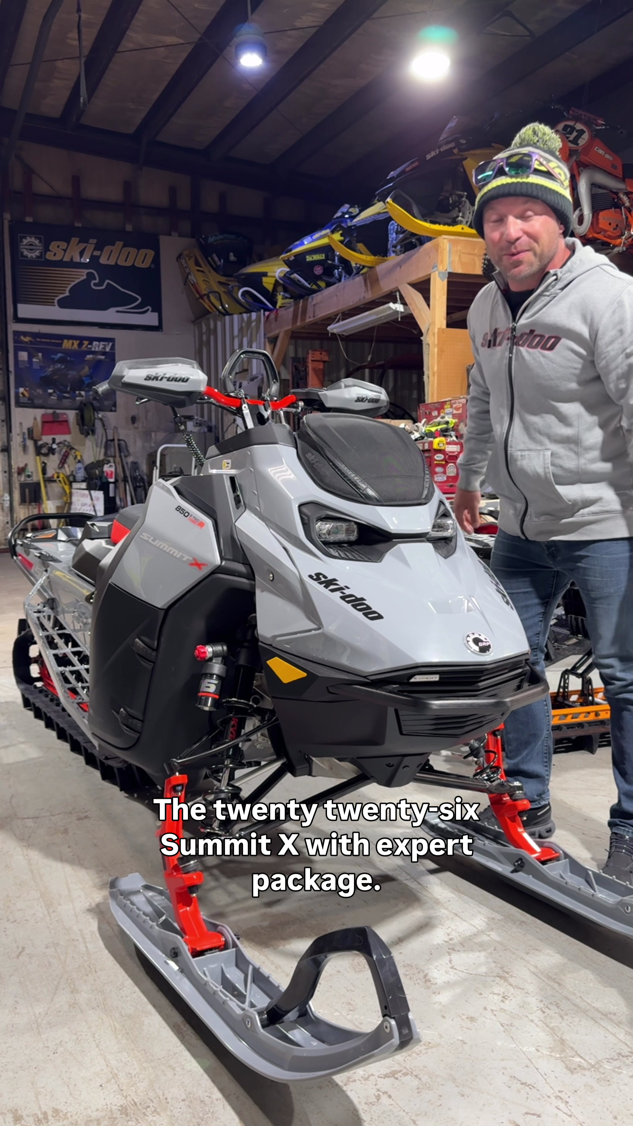 The ‘26 Ski-Doo Summit Expert is an animal! @Ski-Doo #skidoo #ThatSkidooFeeling