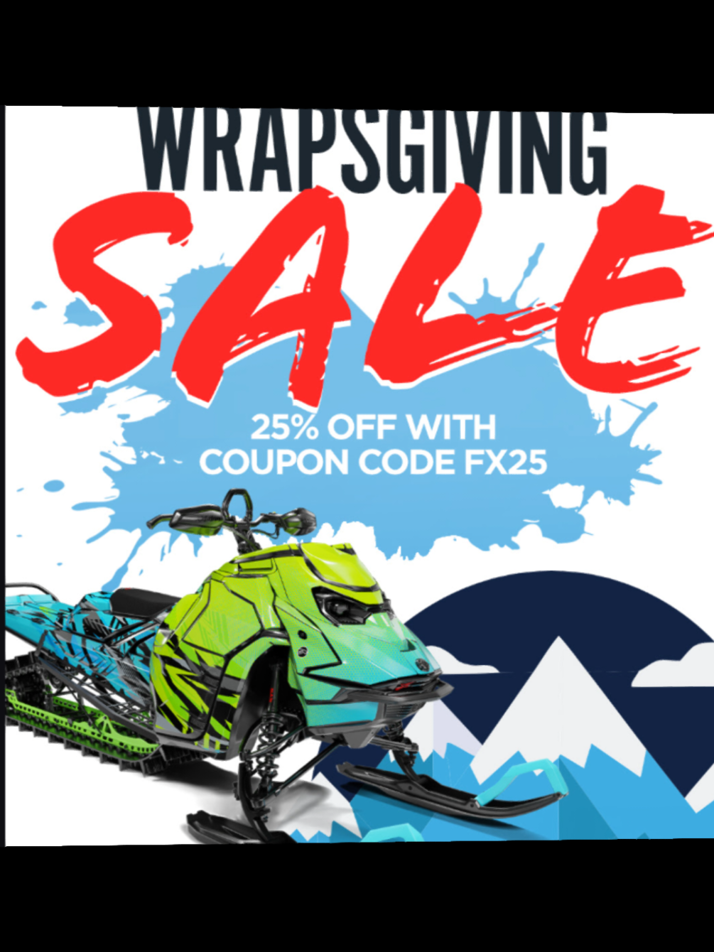 Now is the perfect time to order your new @ArcticFX snowmobile wrap!! Big discount right before the season!! use my link to order from and don't forget code FX25 at checkout!! https://arcticfxgraphics.pxf.io/rQkx6d #wrap #snowmobile #fyp #ambassador #arcticfxgraphics 