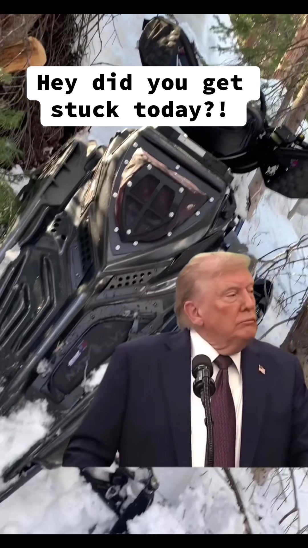 The debate is over  #snowmobiling #snowmobile #meme 