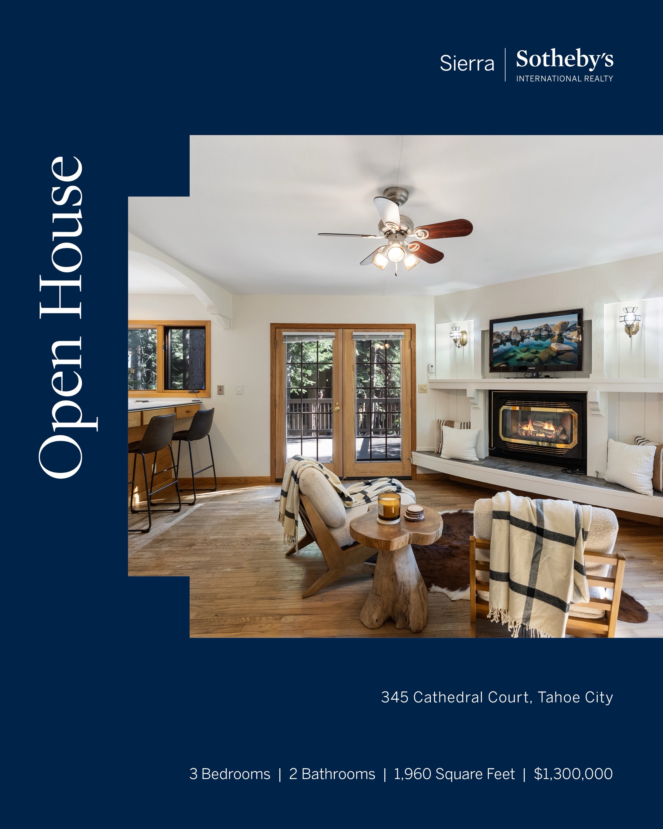 4/18/26 12-4 pm  345 Cathedral Court, Tahoe City
