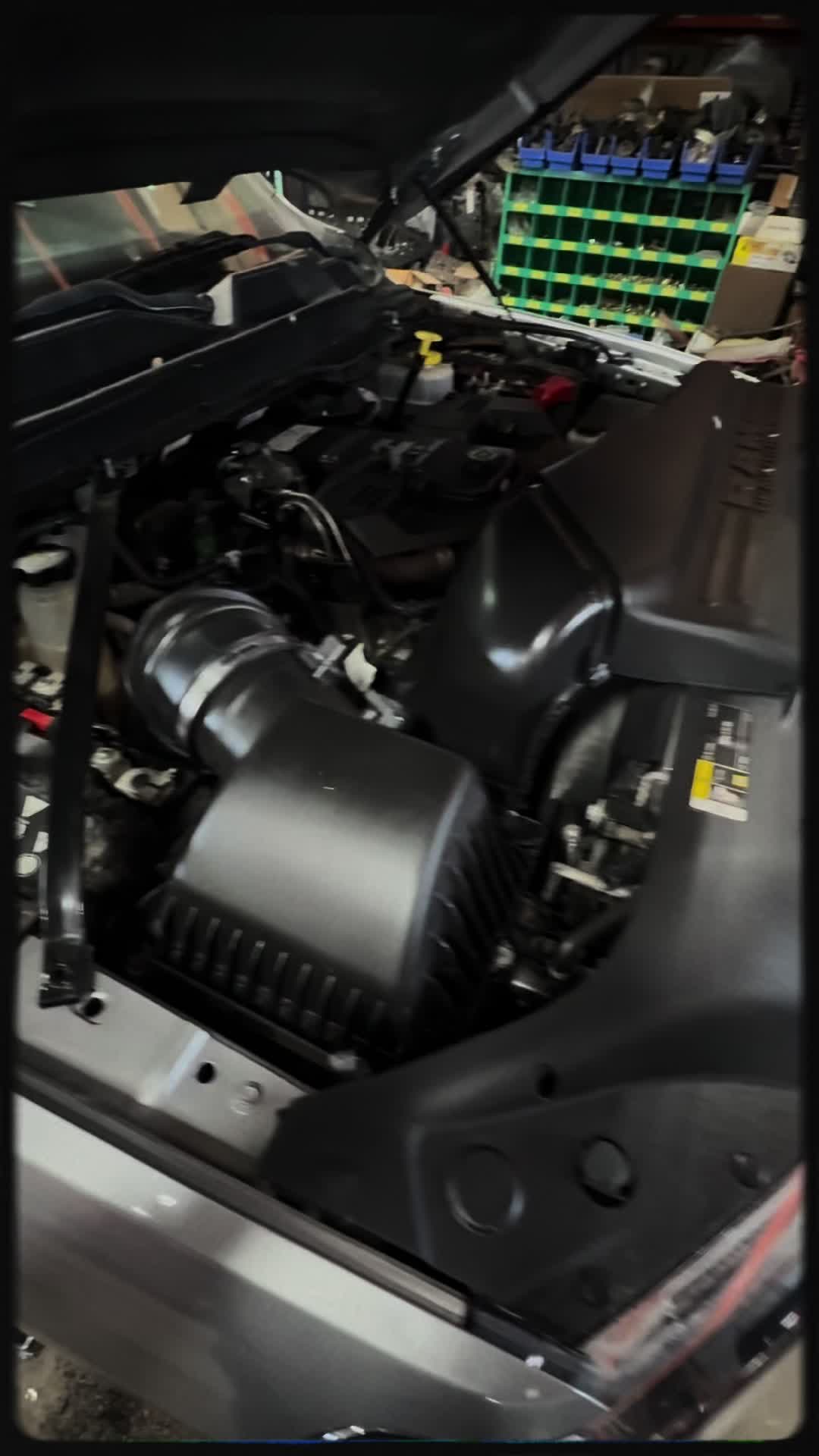 Quick Turbo swap on this Cummins! Doing the lords work on these gravy jobs! #cummins #bd 