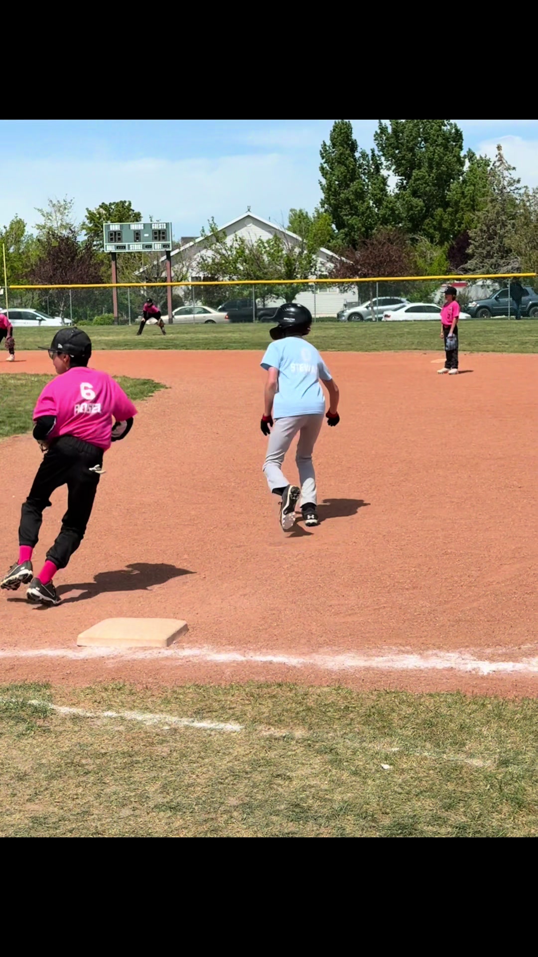 Spent Saturday afternoon ☀️ at the ball fields watching this cute kid do his thing. ⚾️ Even better—he’s got his dad as his coach and his sisters stepping in as assistant coaches. Doesn’t get much sweeter than that. Trying to soak up every second while they’re still little, because time really does fly by way too fast. ❤️ #FamilyTime #BaseballDays #LittleLeague 