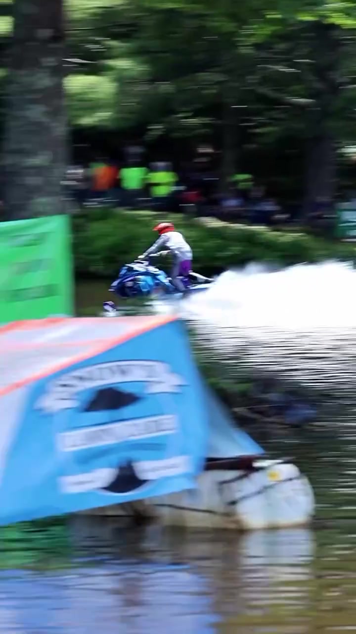 All year long! ❄️💦🤙🏼 www.sledusa.com @barkieracing #sledusa #snowmobile #snowmobiling #watercross #sledding